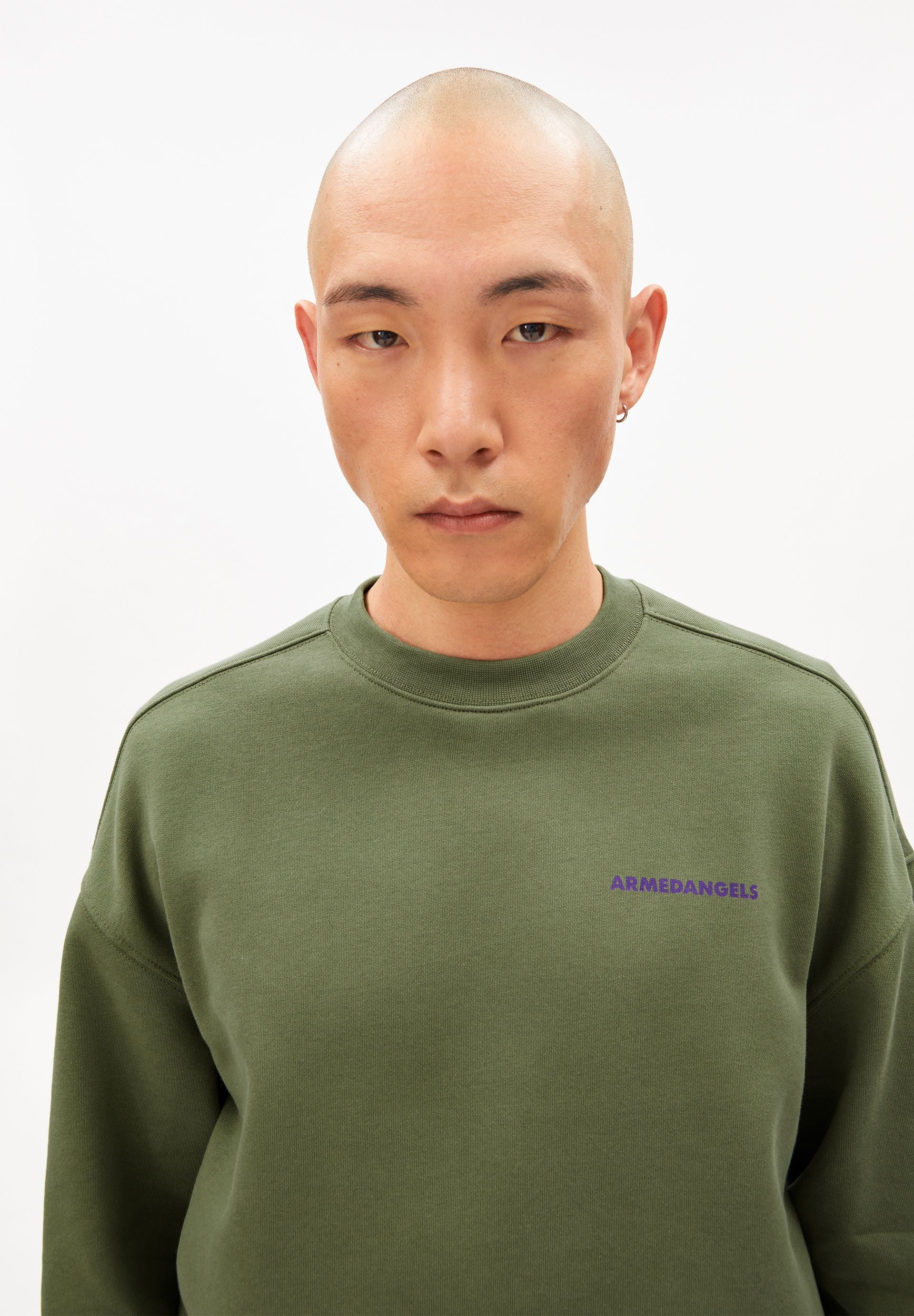 EMAAL OUTGROWN SWEATSHIRT | fatigue green - Image 3