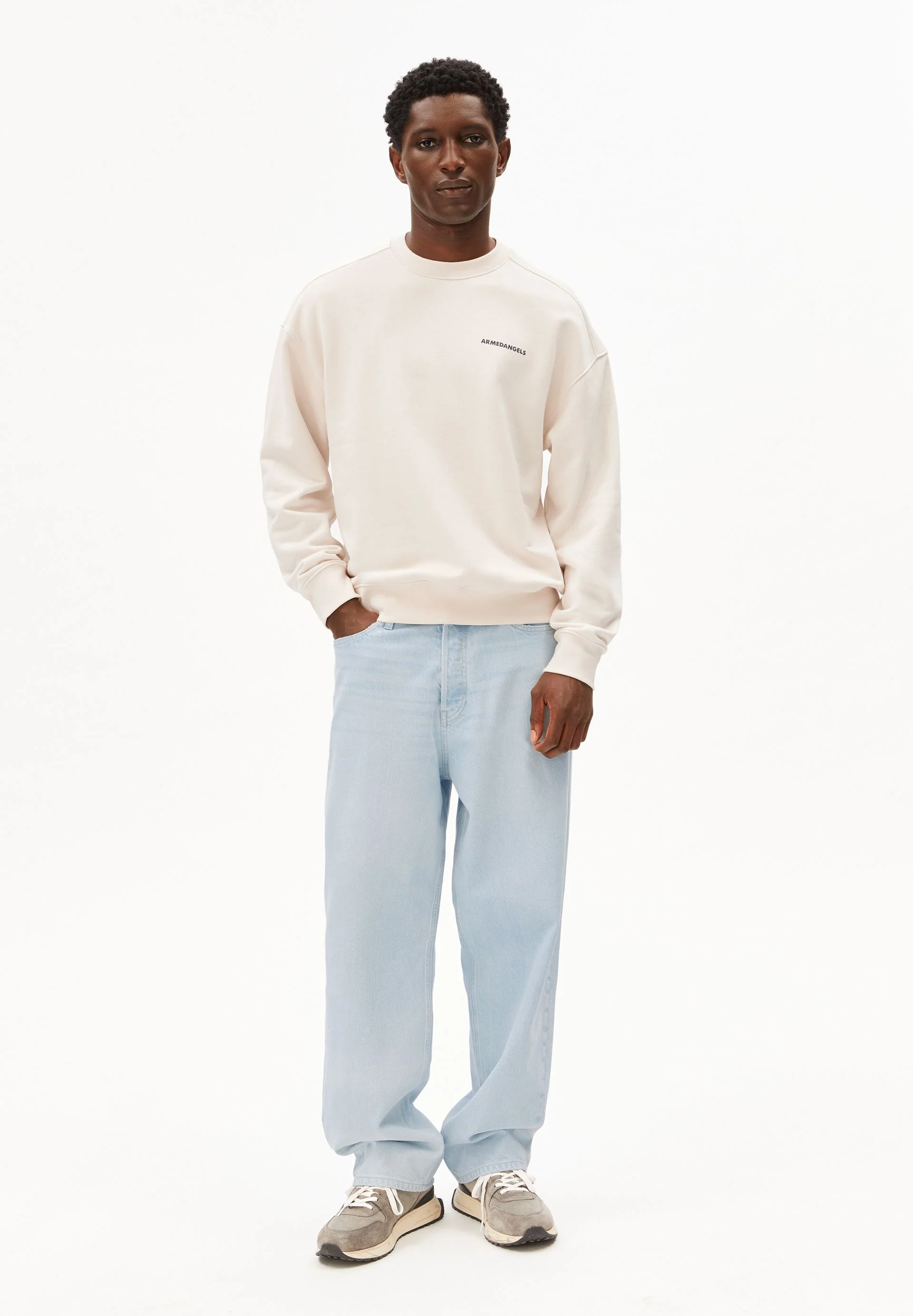 EMAAL OUTGROWN SWEATSHIRT | pure - Image 5