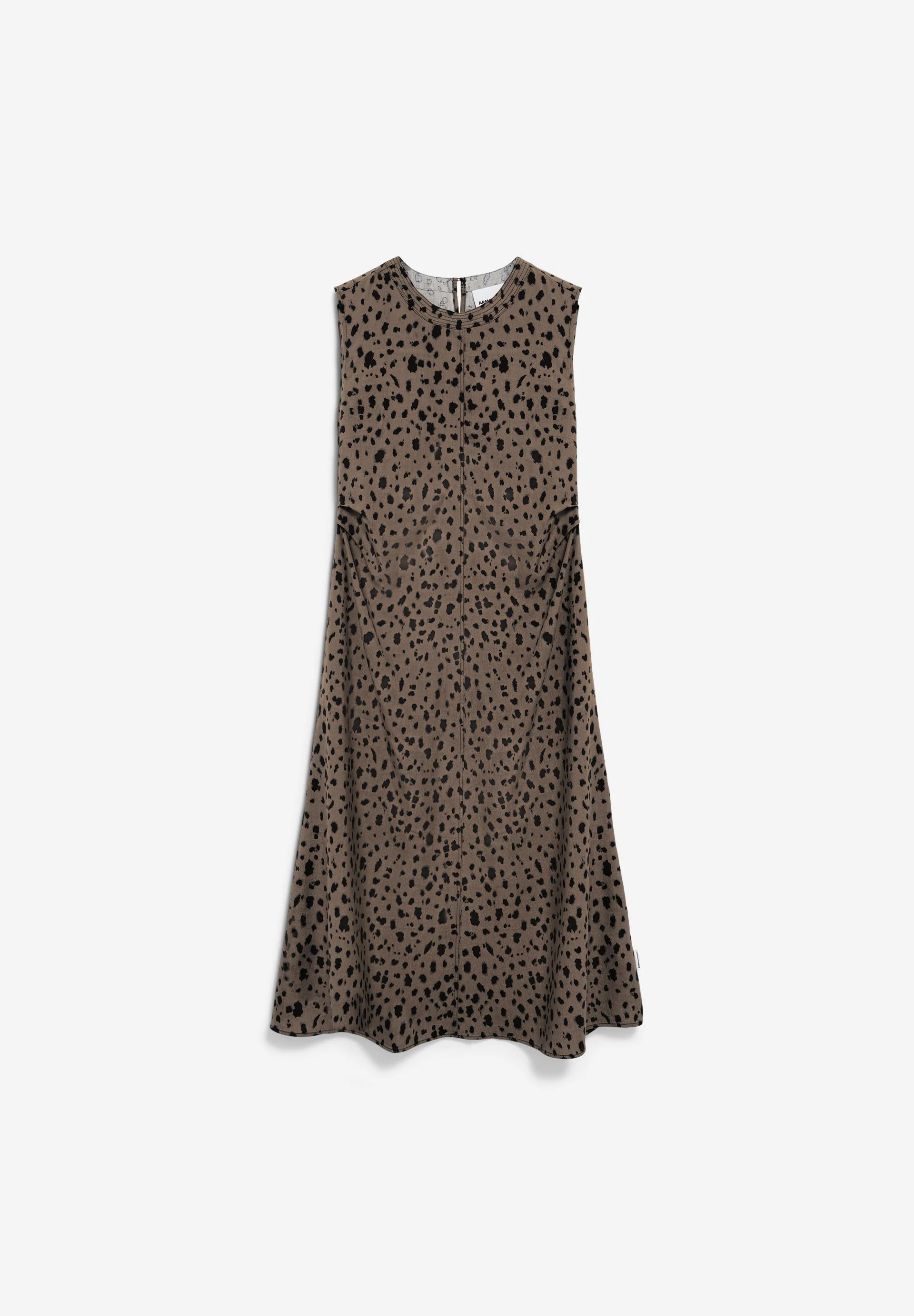 EMALANAA LEOPAA KLEID | dark camel - Image 6