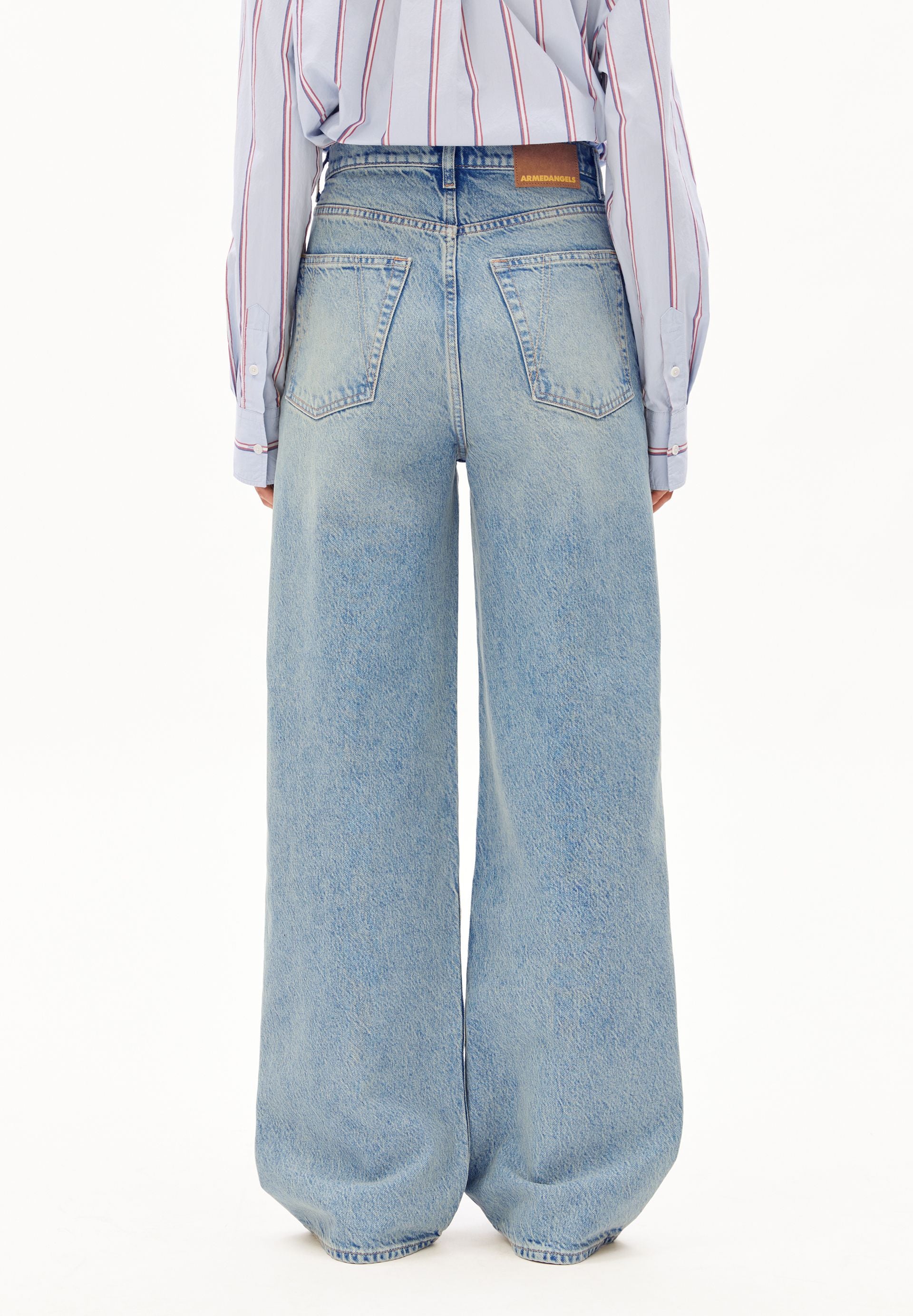 ENIJAA HIGH WAIST WIDE JEANS | airy - Image 2