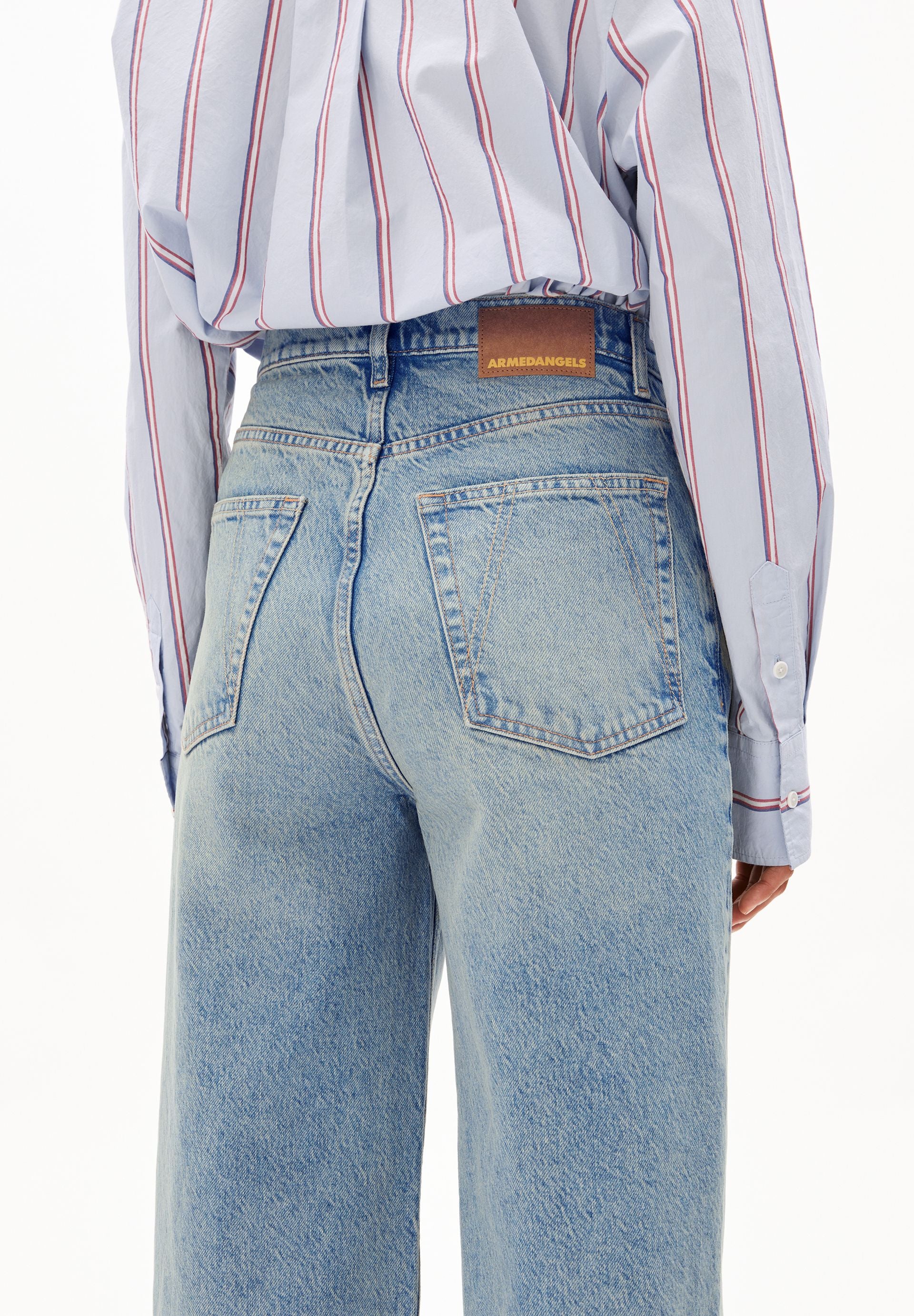 ENIJAA HIGH WAIST WIDE JEANS | airy - Image 3