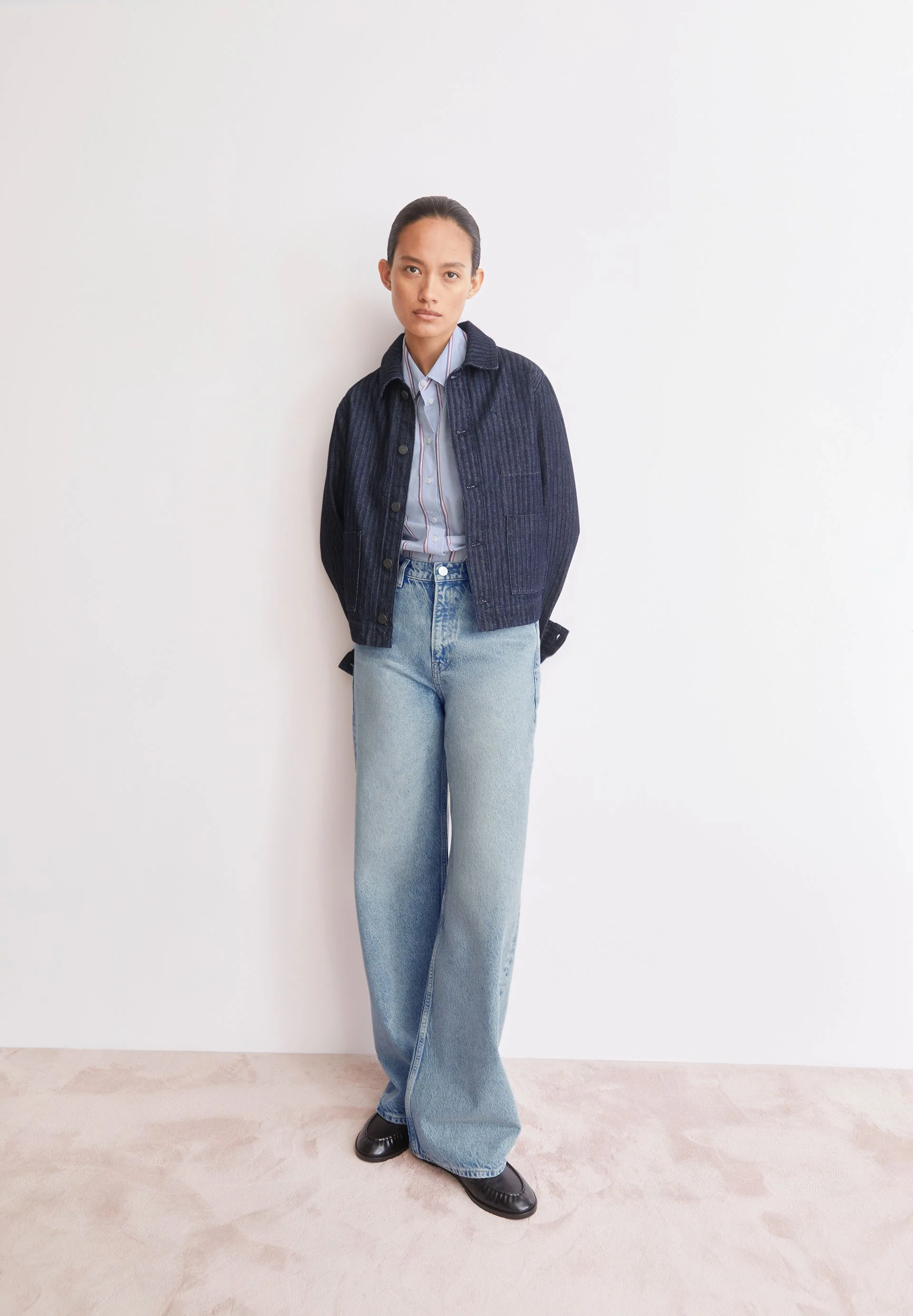 ENIJAA HIGH WAIST WIDE JEANS | airy - Image 4
