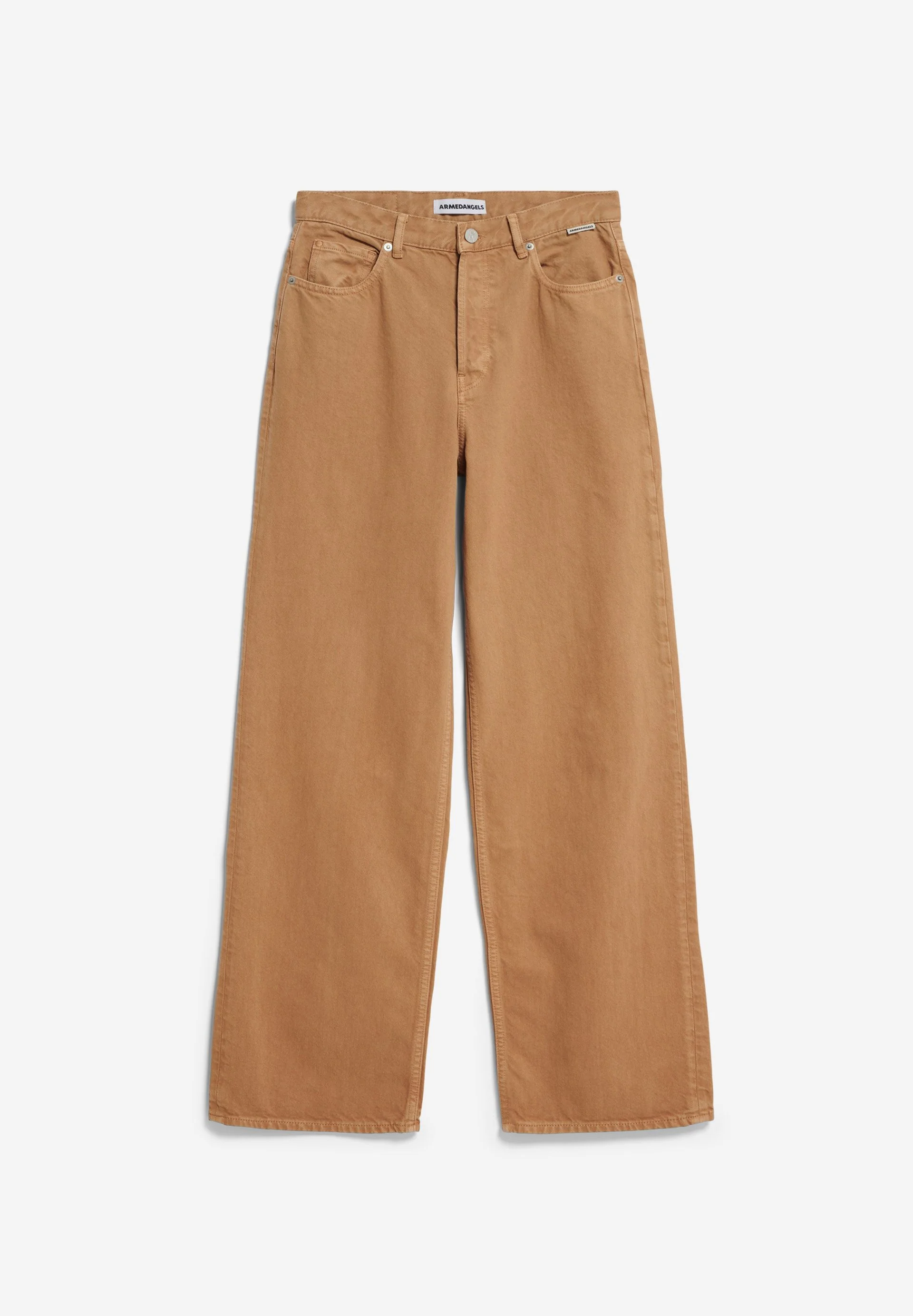 ENIJAA HIGH WAIST WIDE JEANS | beige blond - Image 7