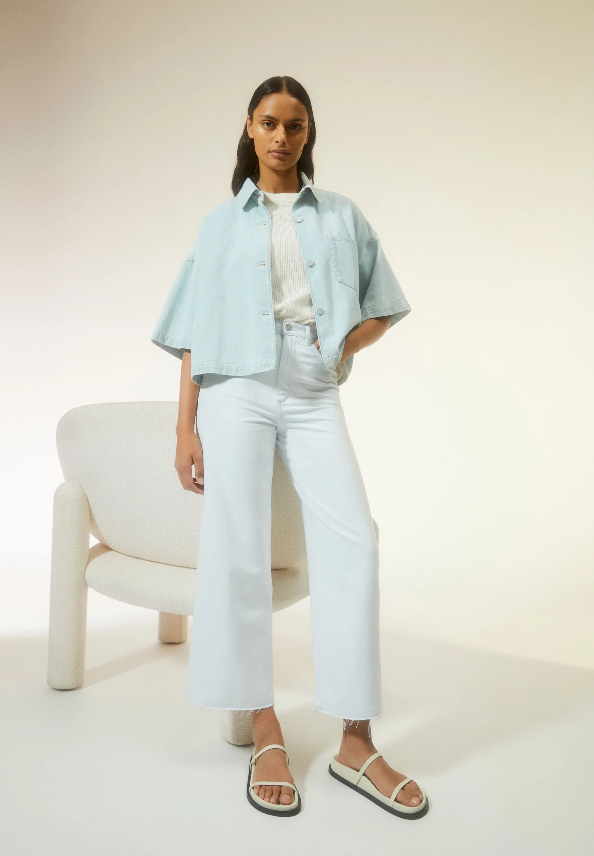 ENIJAA CROPPED | blue white - Image 4