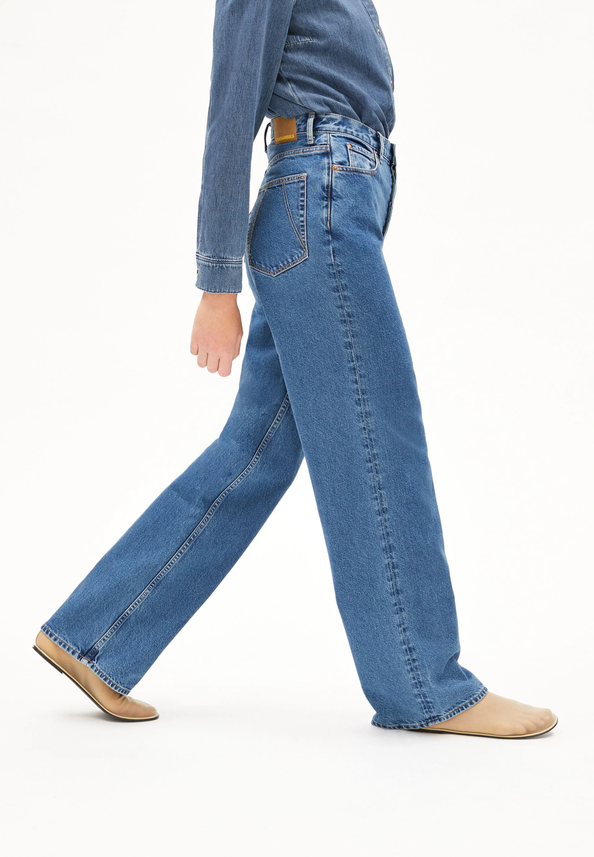 ENIJAA HIGH WAIST WIDE JEANS | daydream - Image 6