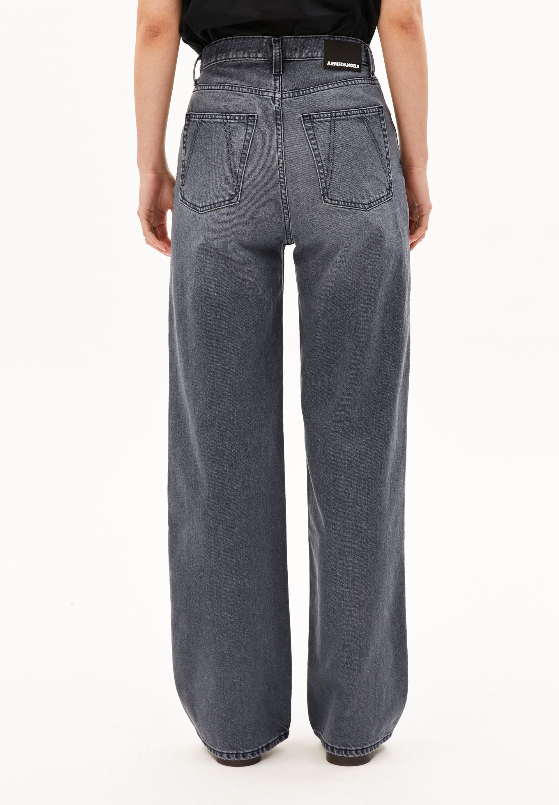 ENIJAA HIGH WAIST WIDE JEANS | dione - Image 2