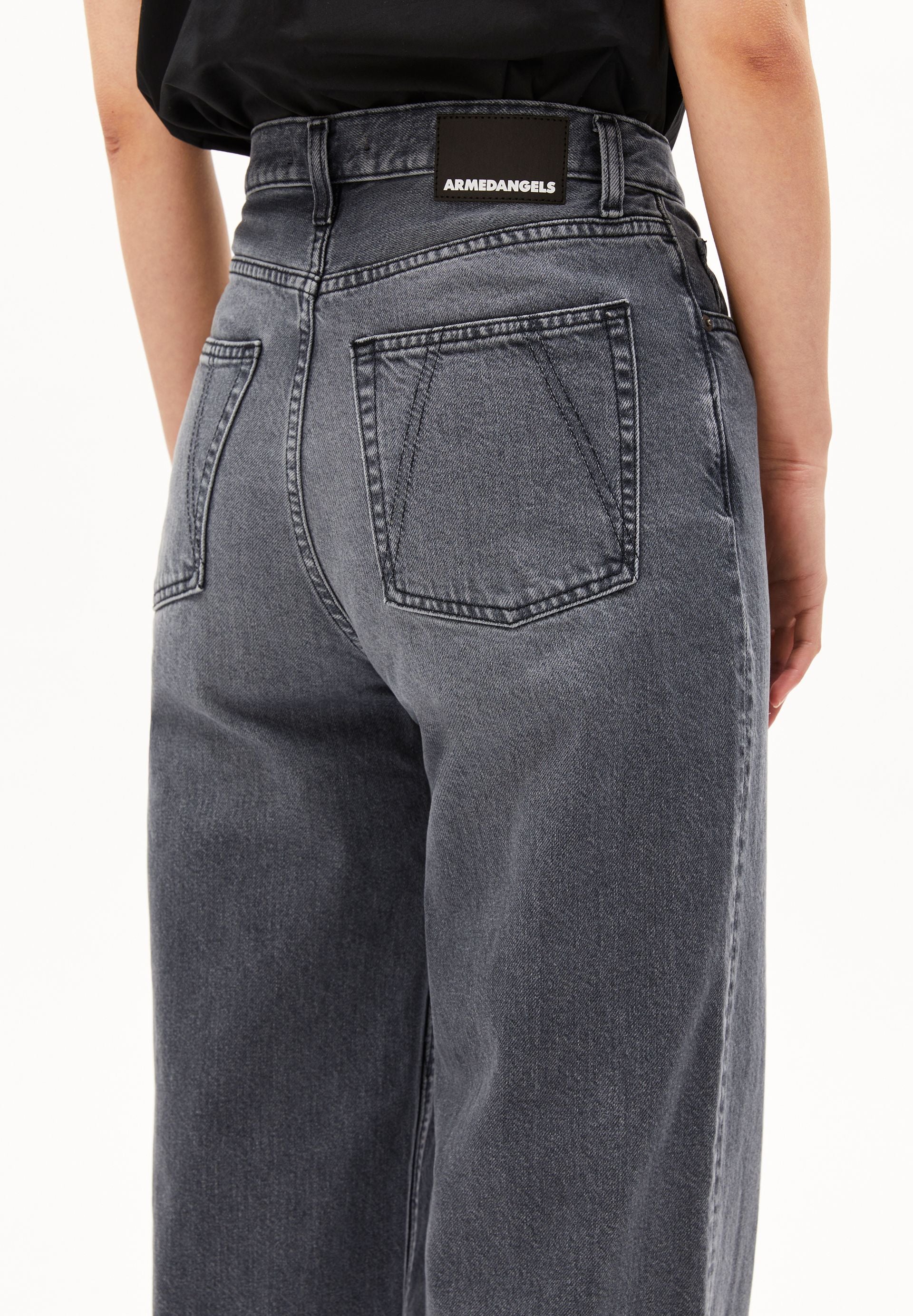 ENIJAA HIGH WAIST WIDE JEANS | dione - Image 3