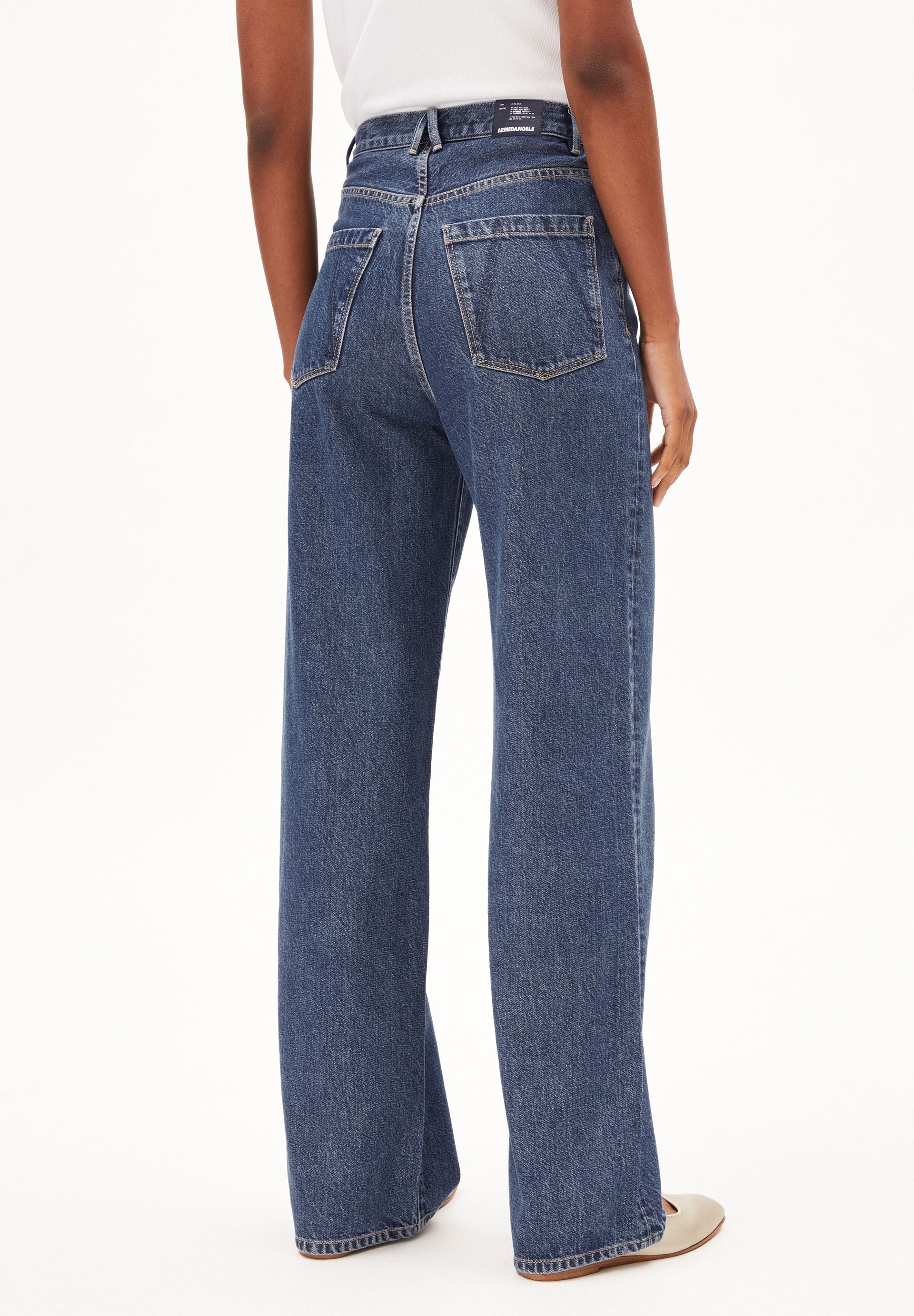 ENIJAA FLOW HIGH WAIST WIDE JEANS | mountain blast - Image 2