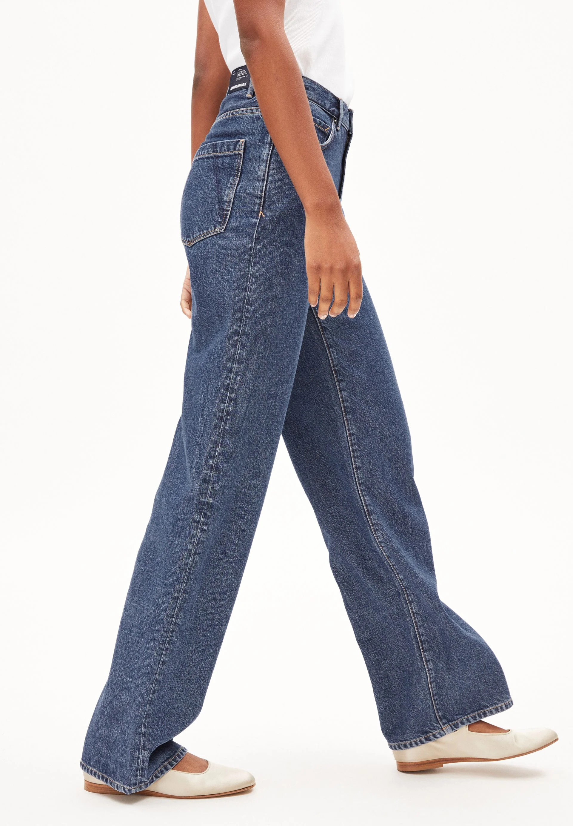 ENIJAA FLOW HIGH WAIST WIDE JEANS | mountain blast - Image 5