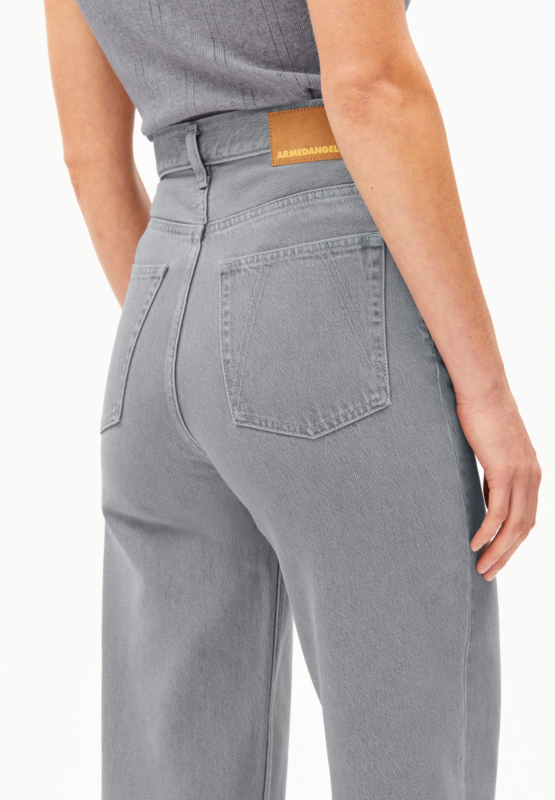 ENIJAA HIGH WAIST WIDE JEANS | loa - Image 3