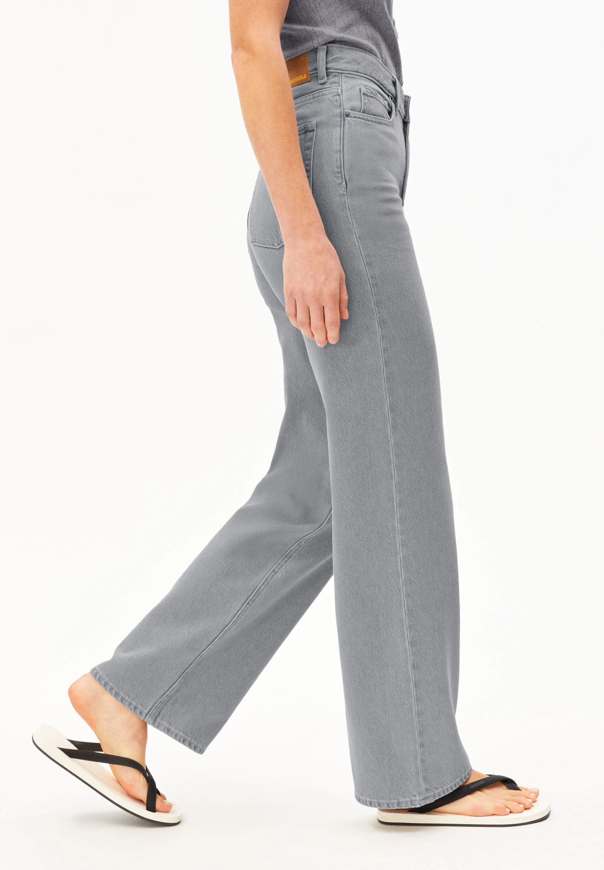 ENIJAA HIGH WAIST WIDE JEANS | loa - Image 6