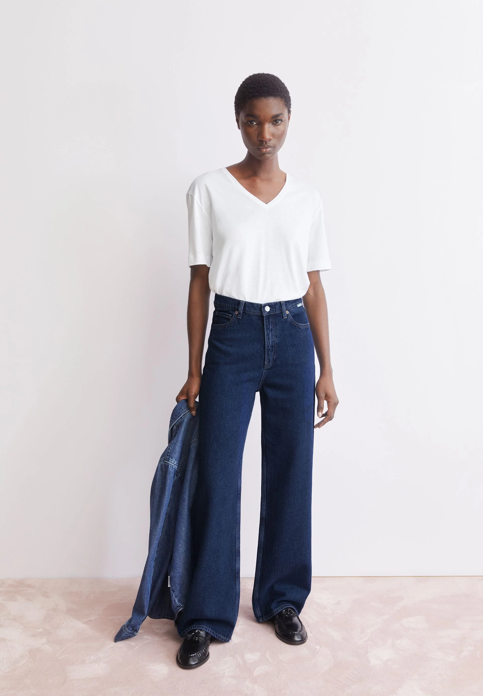 ENIJAA HIGH WAIST WIDE JEANS | sirens - Image 4