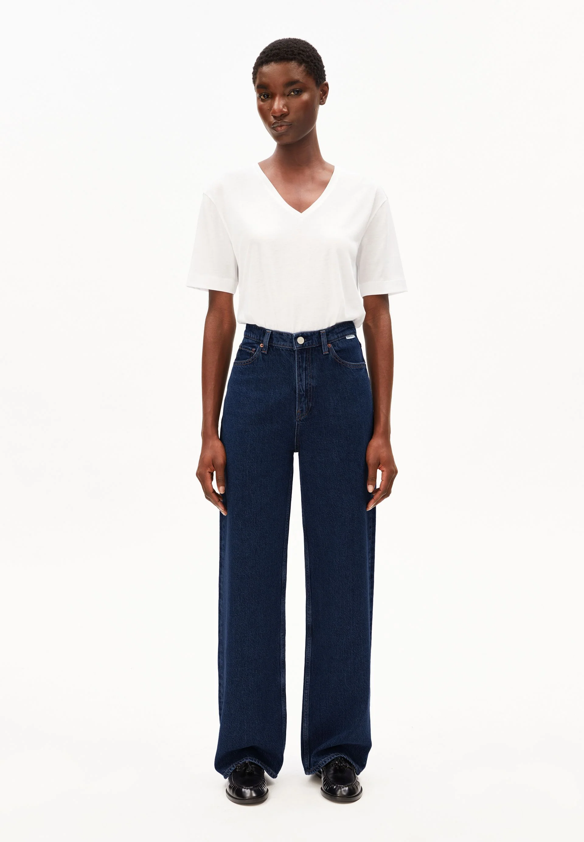 ENIJAA HIGH WAIST WIDE JEANS | sirens - Image 5
