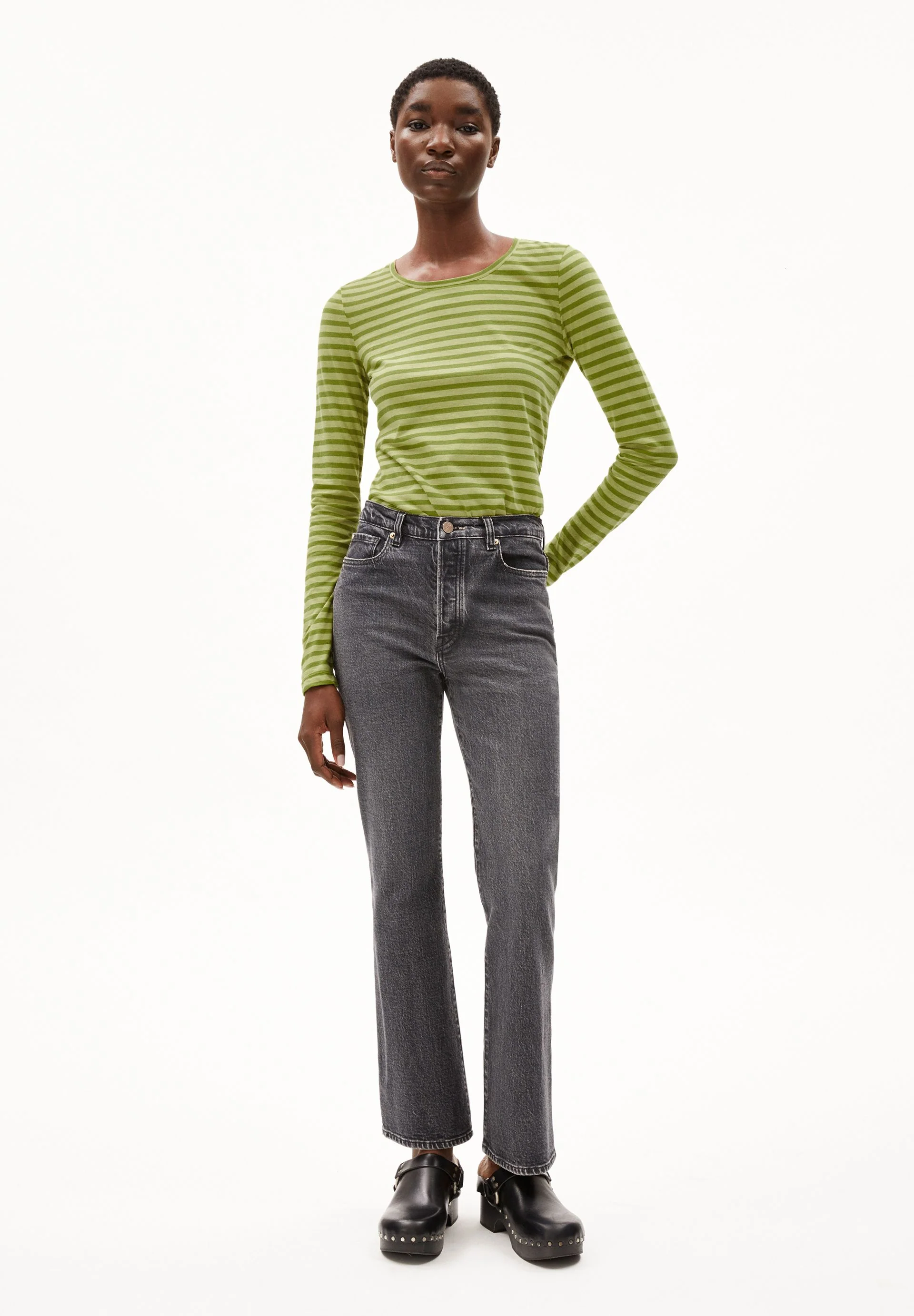 ENRICCAA STRIPES | new moss-dark moss - Image 5
