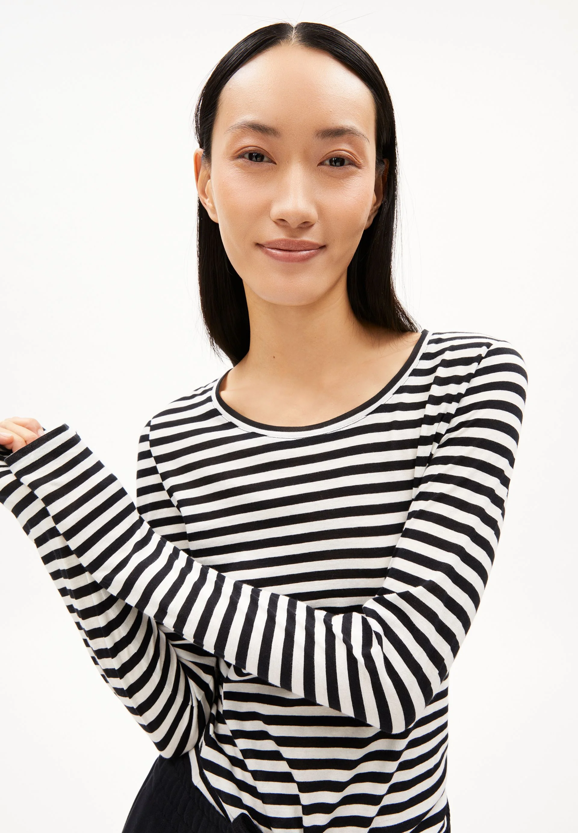 ENRICCAA STRIPES | white-black - Image 3