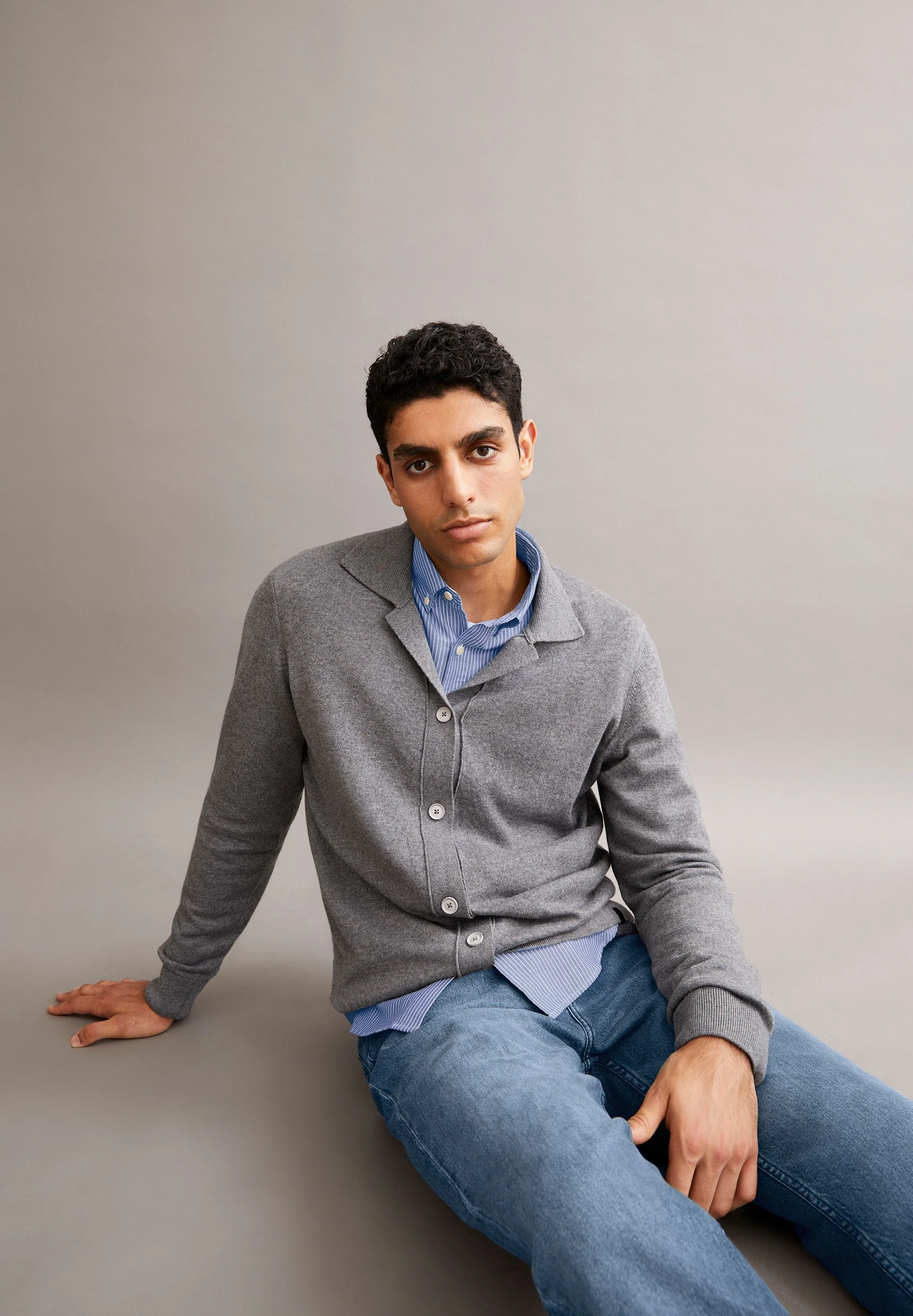 FAAUSTOS | mid grey melange - Image 4
