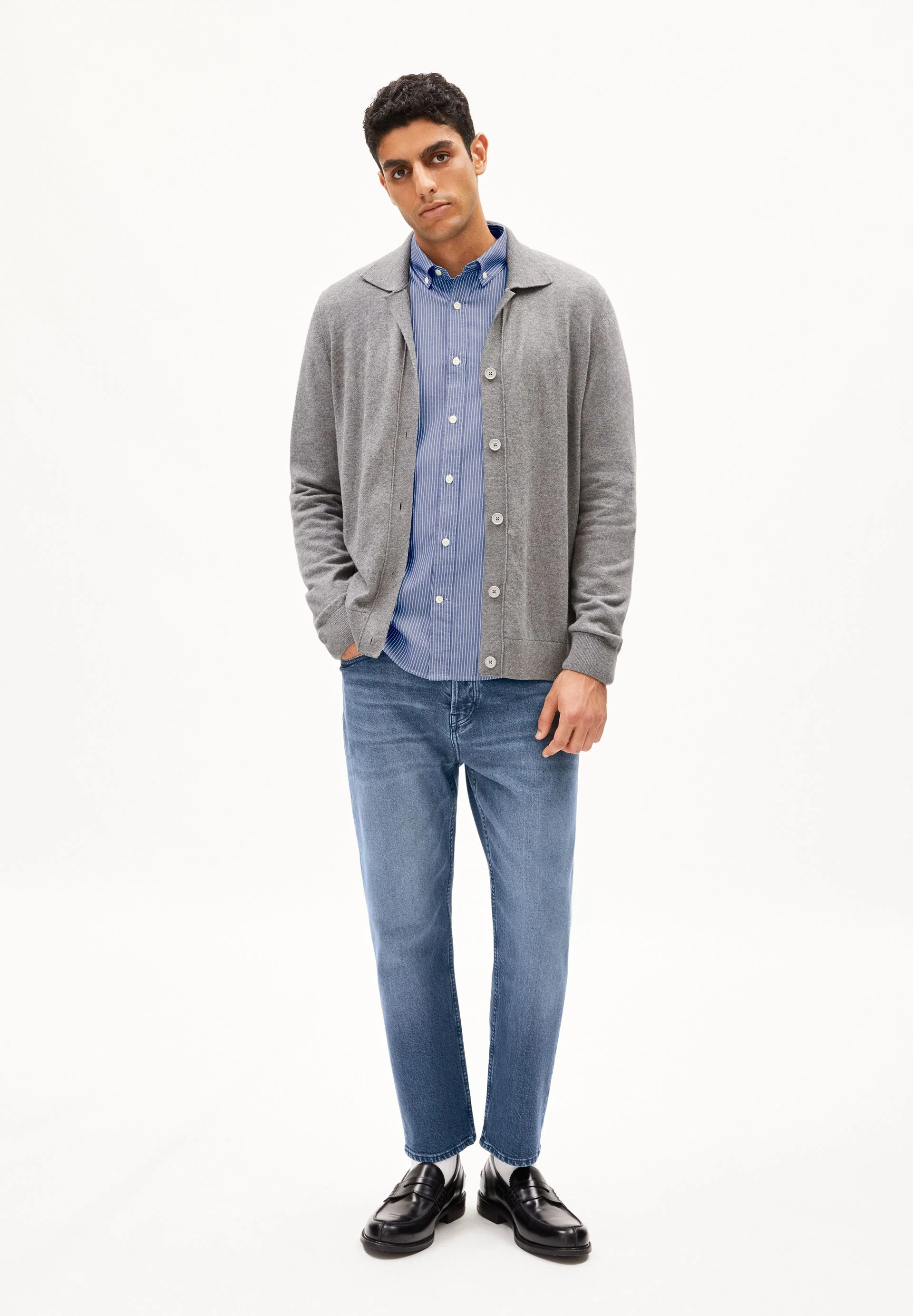 FAAUSTOS | mid grey melange - Image 5
