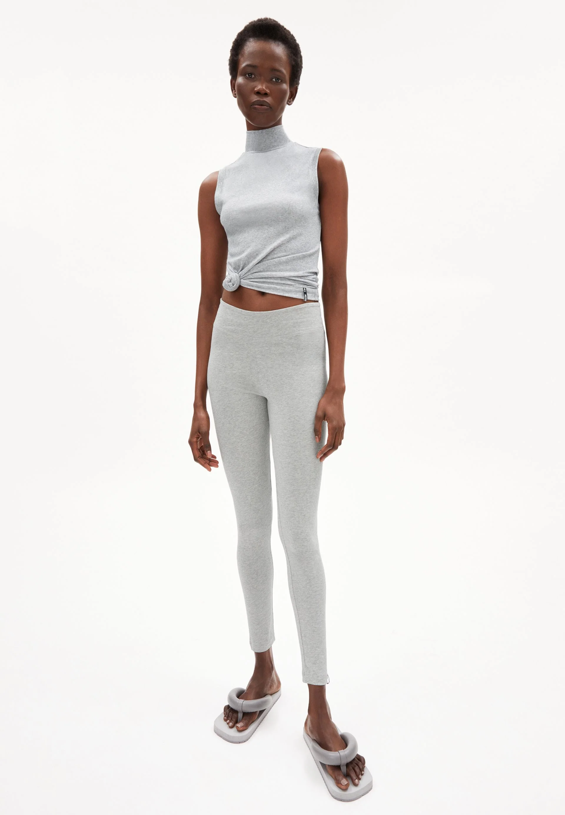 FARIBAA LOGO | grey melange - Image 5