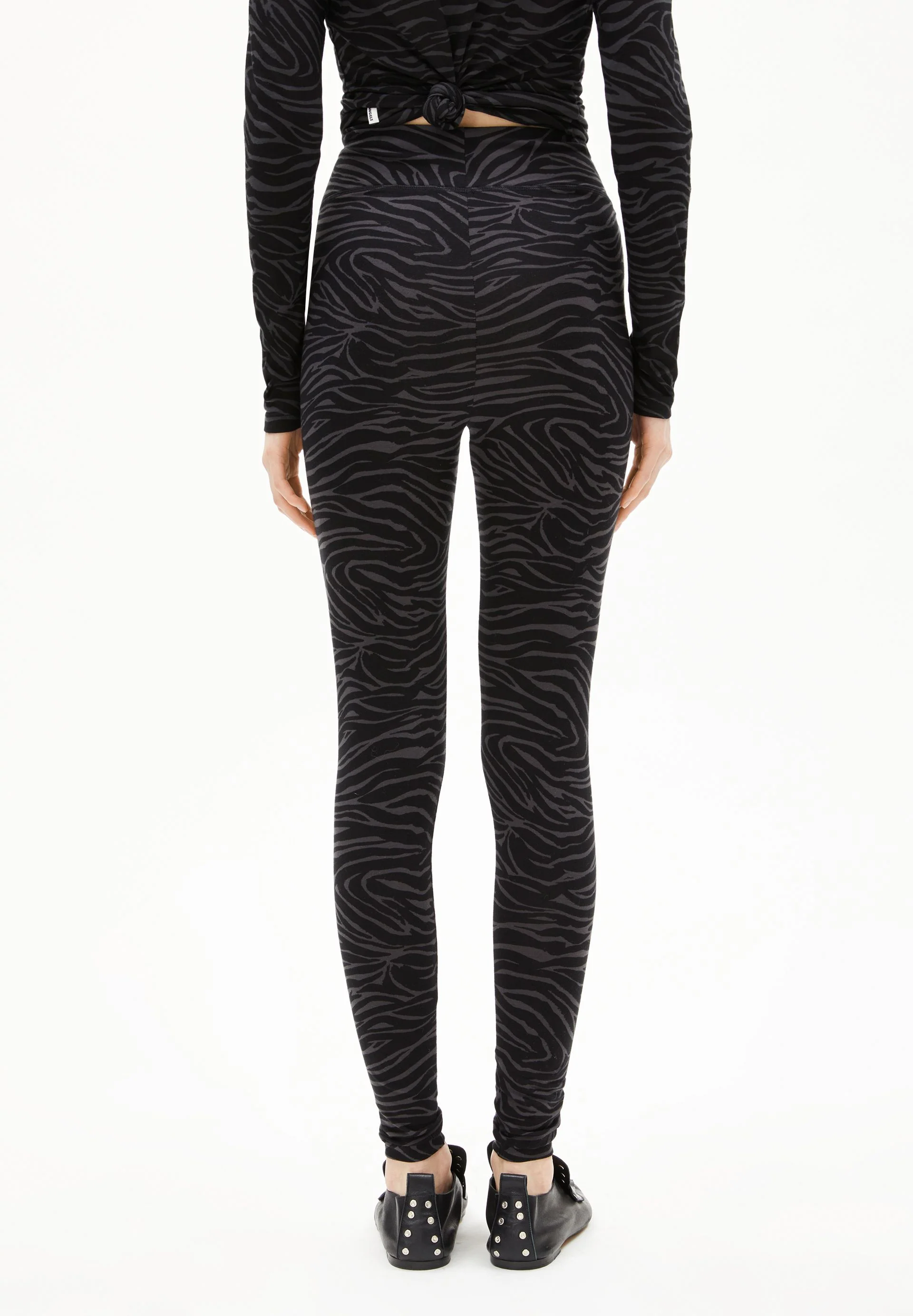FARIBAA ZEBRARAA LEGGINGS | black - Image 2