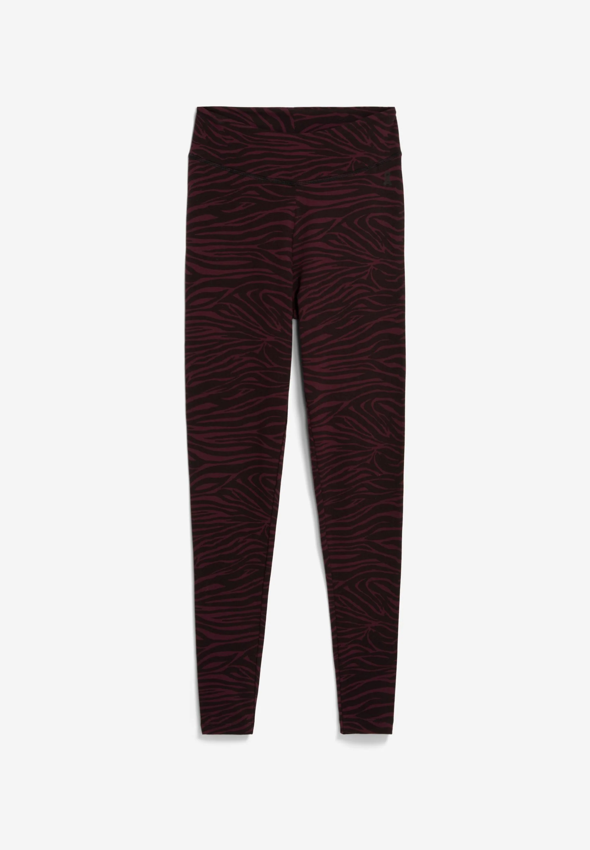 FARIBAA ZEBRARAA LEGGINGS | dark cranberry - Image 6