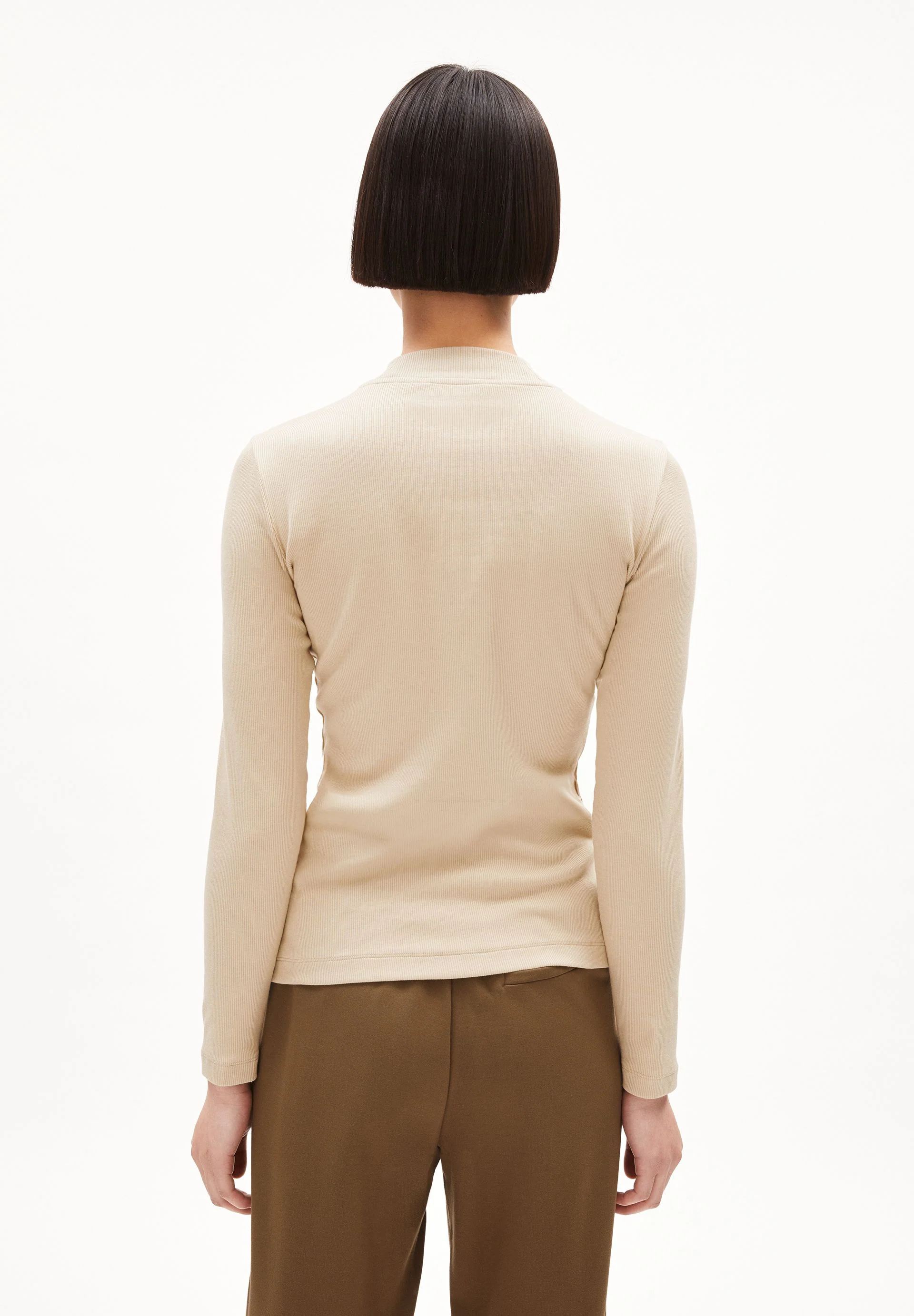 FATIMAARA LANGARMSHIRT | gravel - Image 2