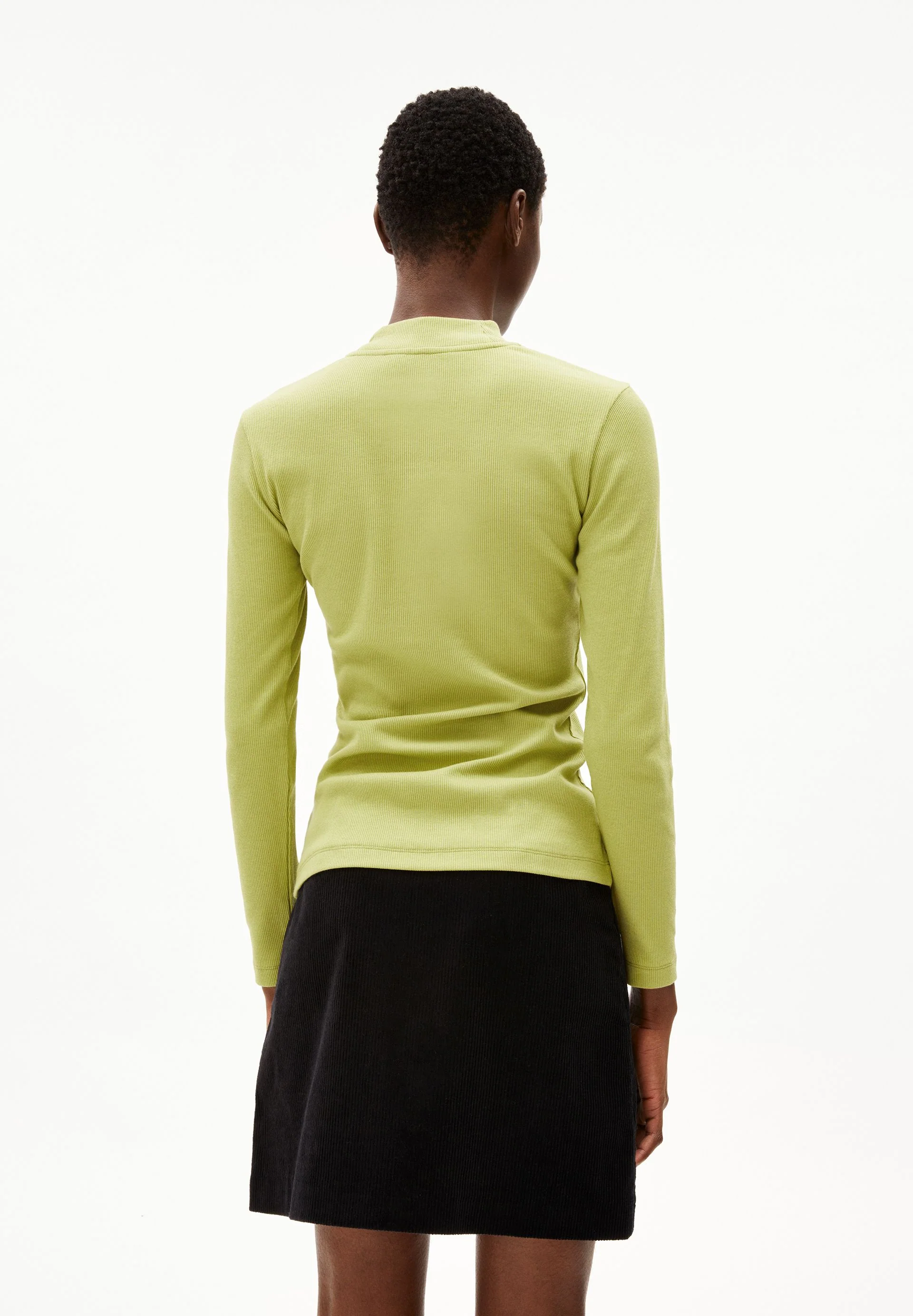 FATIMAARA LANGARMSHIRT | new moss - Image 2