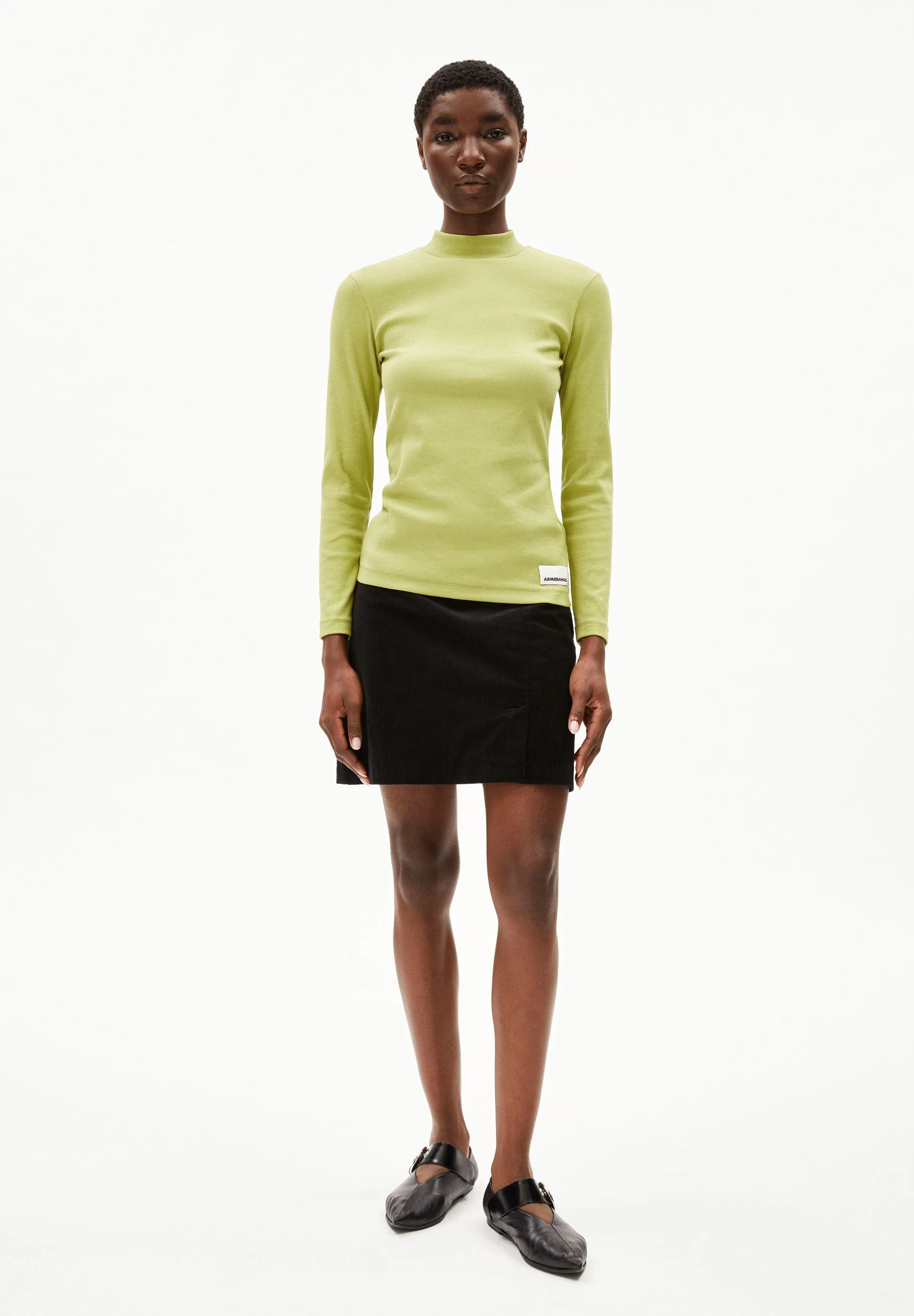 FATIMAARA LANGARMSHIRT | new moss - Image 5