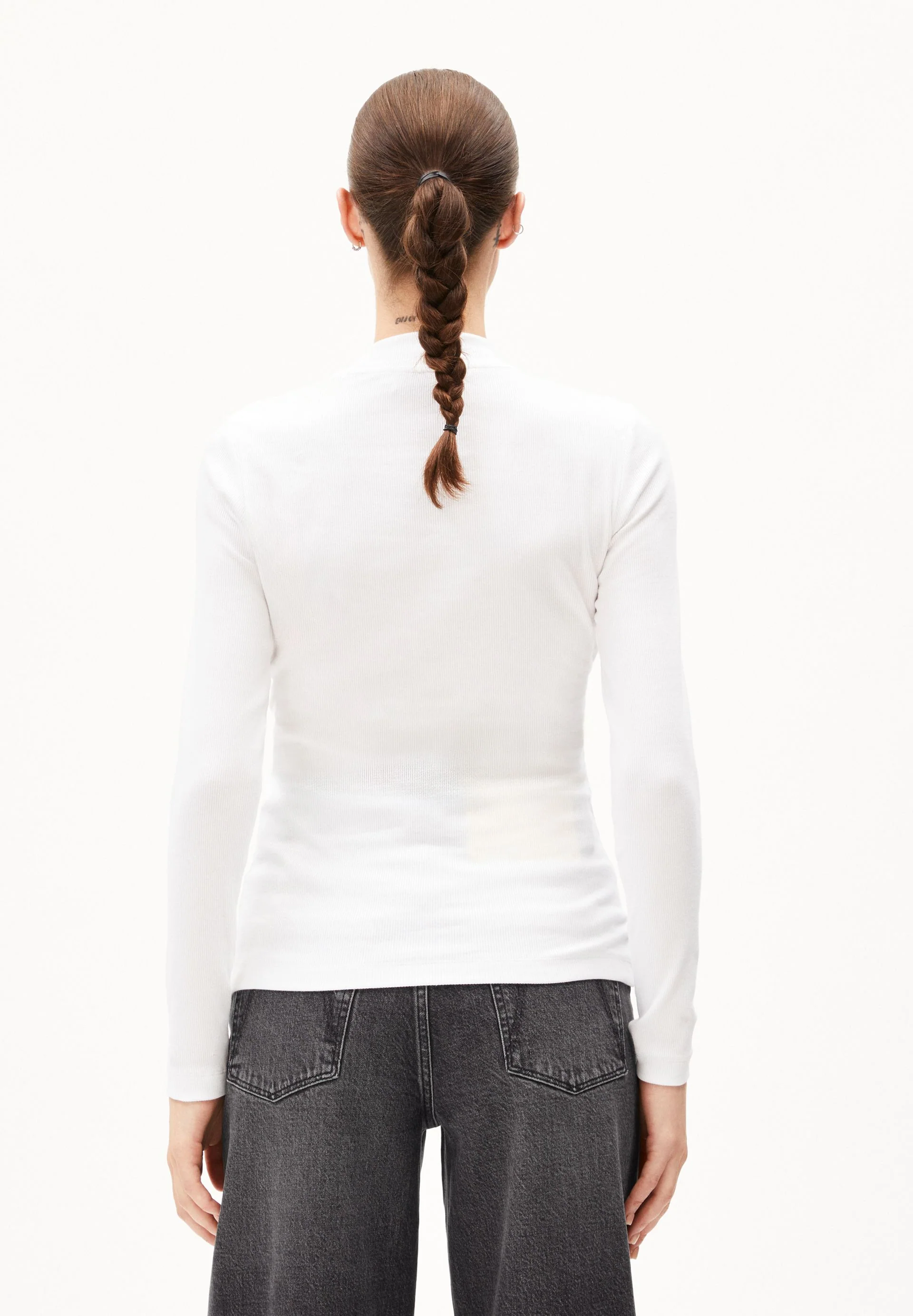 FATIMAARA LANGARMSHIRT | white - Image 2