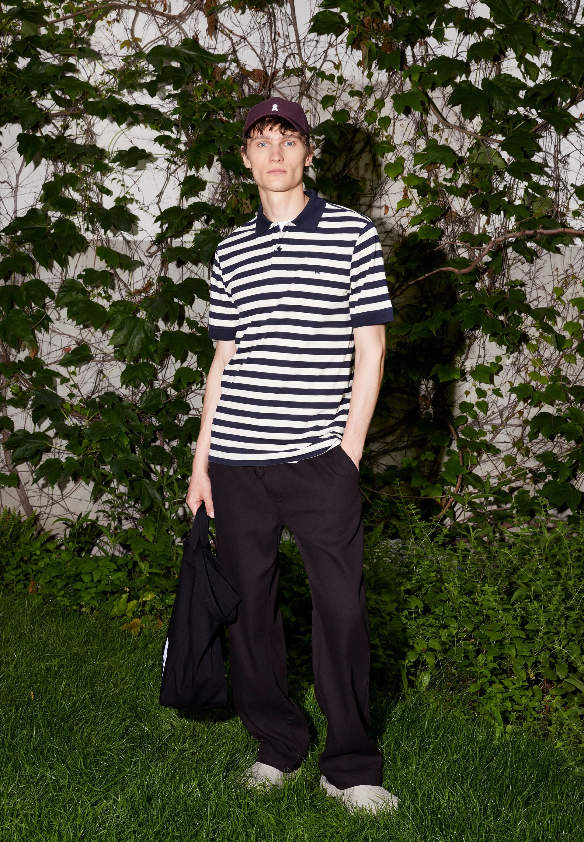 FIBRAAS STRIPES | night sky - oatmilk - Image 4