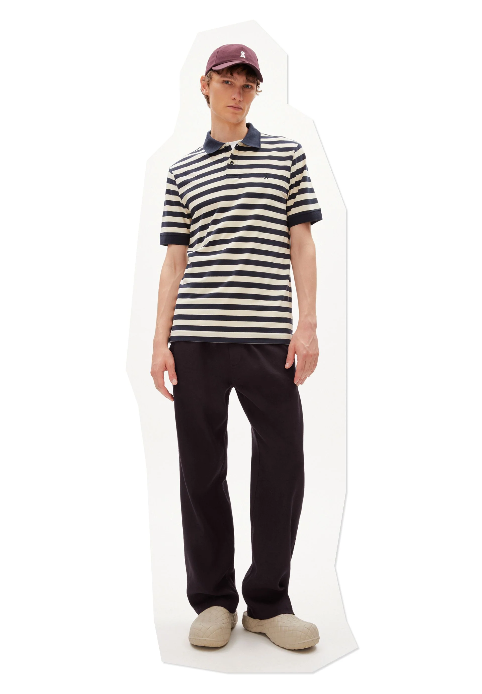FIBRAAS STRIPES | night sky - oatmilk - Image 6