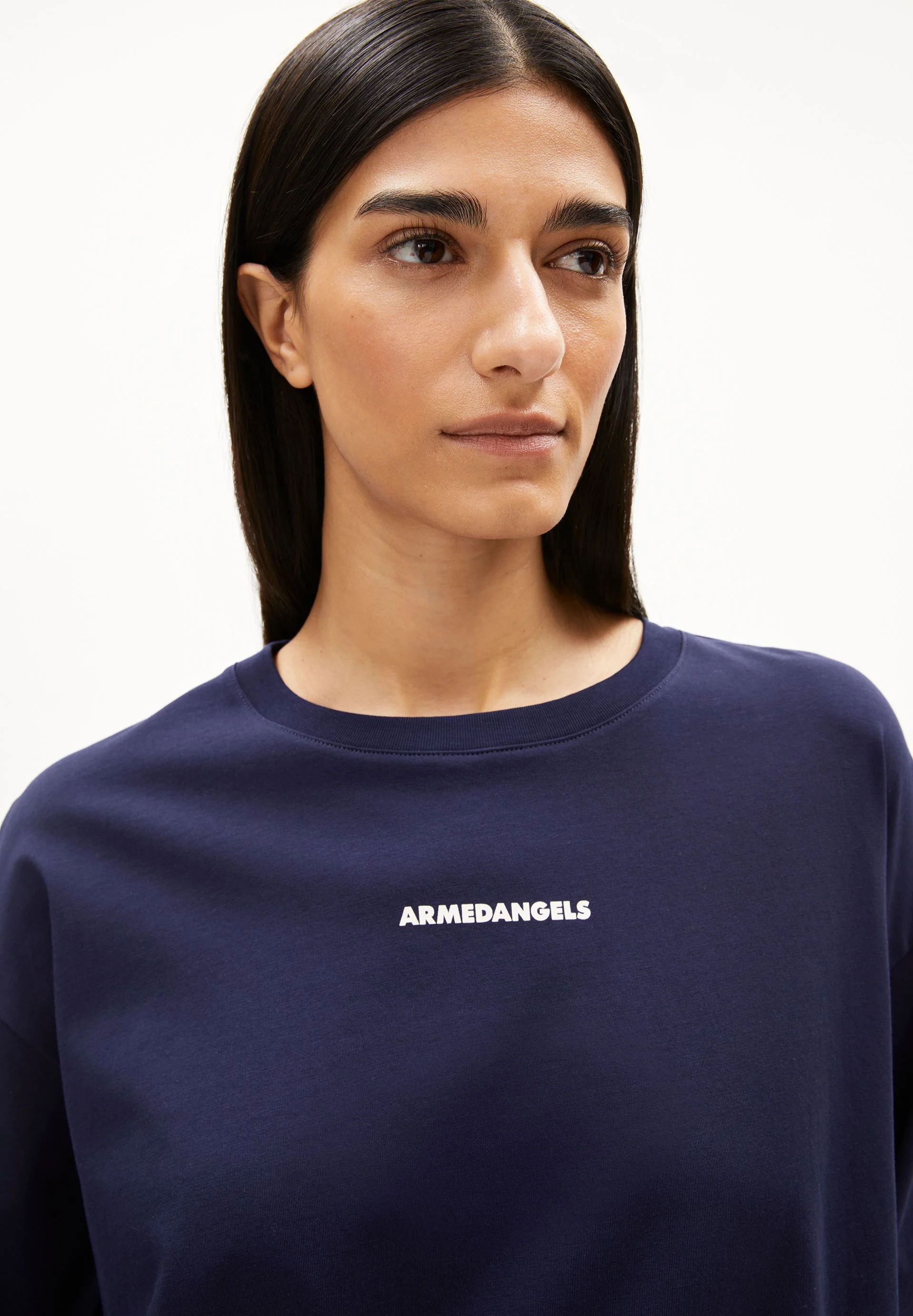 FIETAA DIFFERENCE LANGARMSHIRT | tinted navy - Image 3