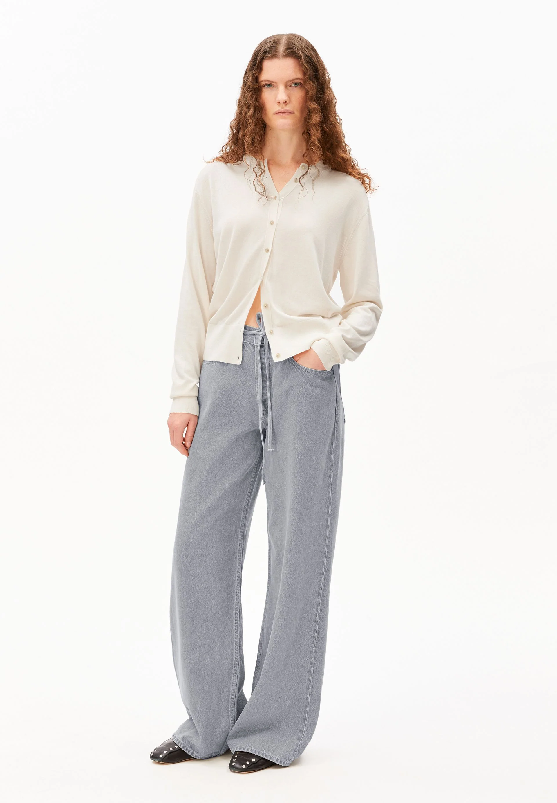 FEINSTRICK-STRICKJACKE | oatmilk - Image 5