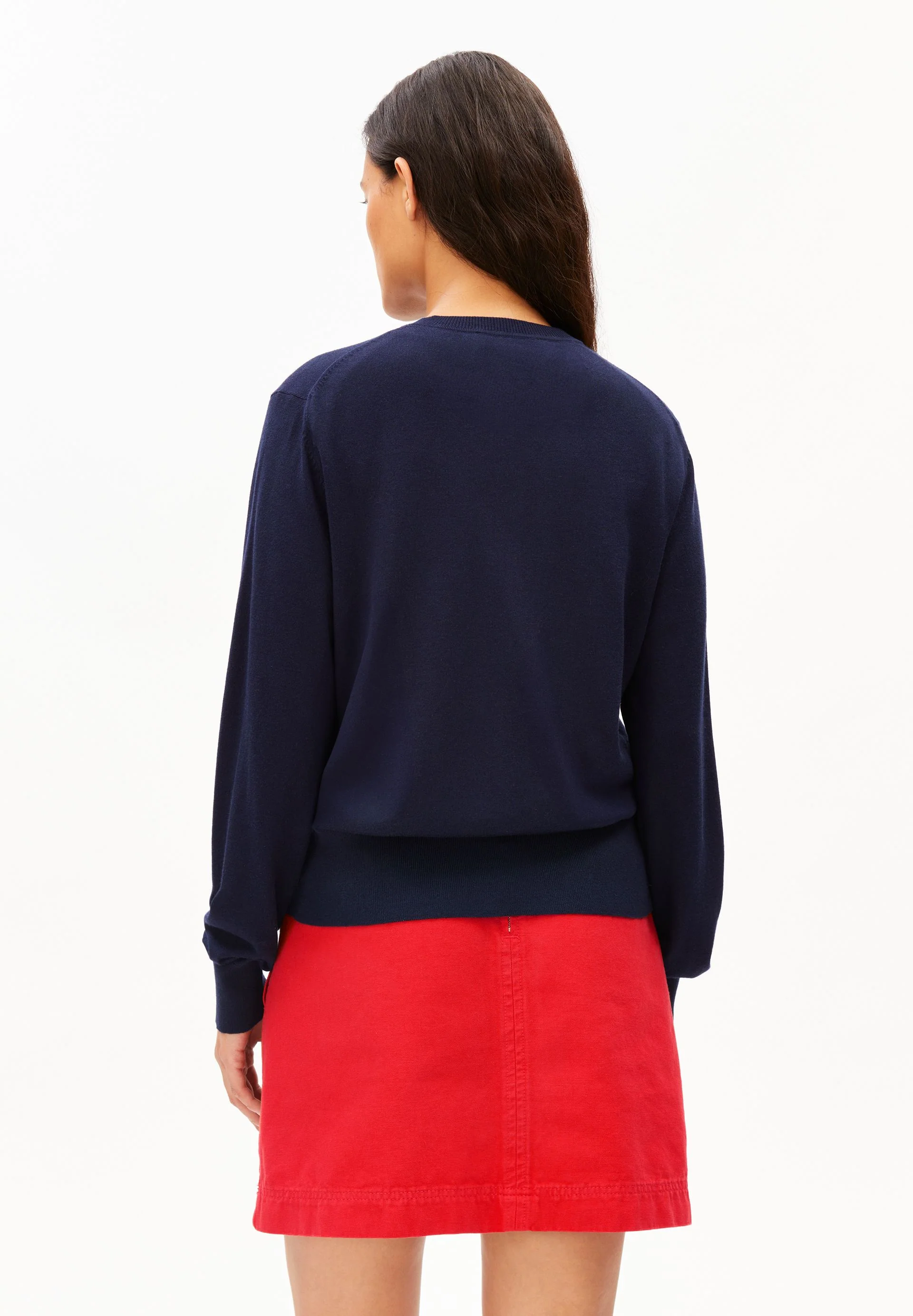 FEINSTRICK-STRICKJACKE | tinted navy - Image 2