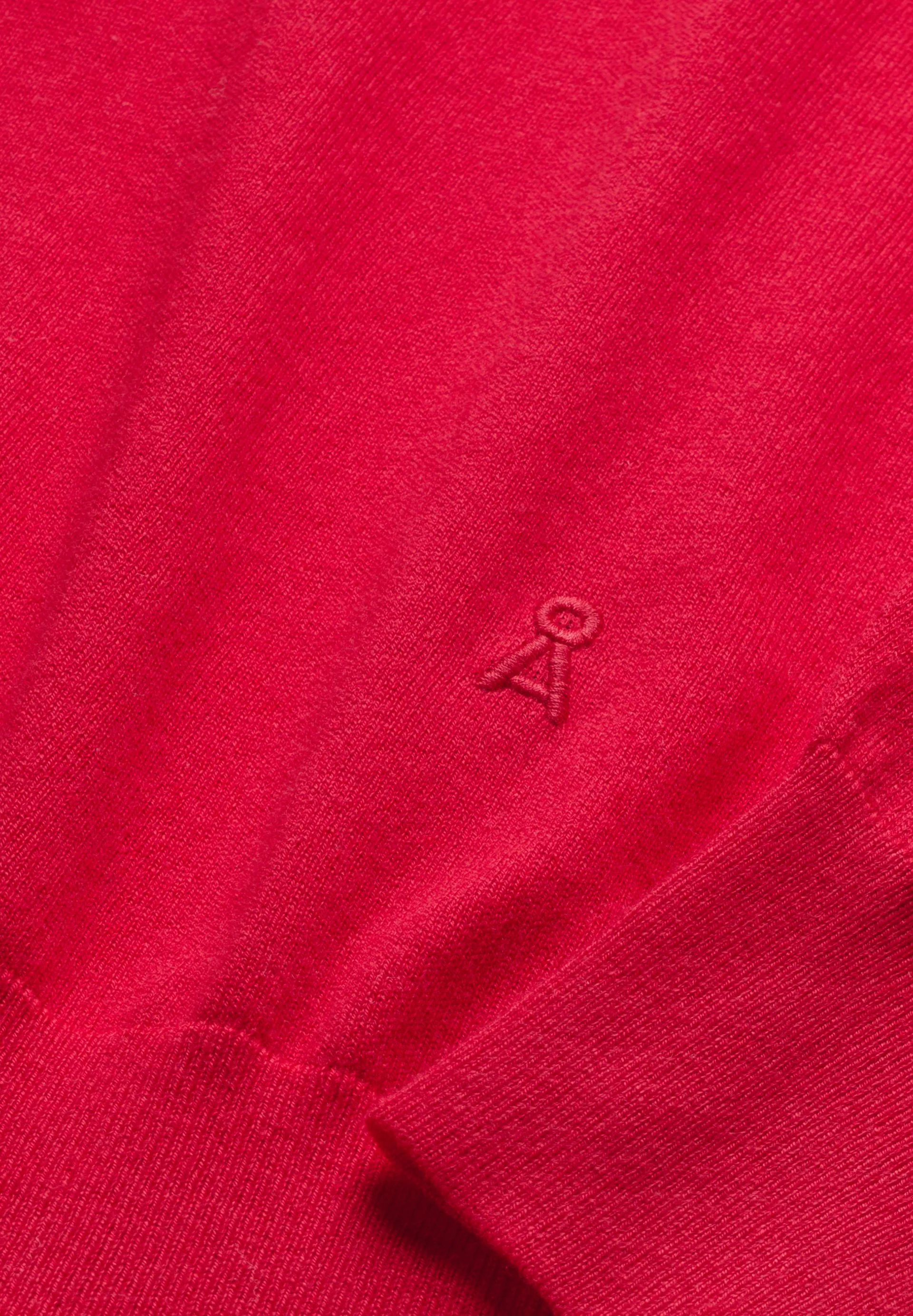 FEINSTRICKPULLOVER | mars red - Image 6