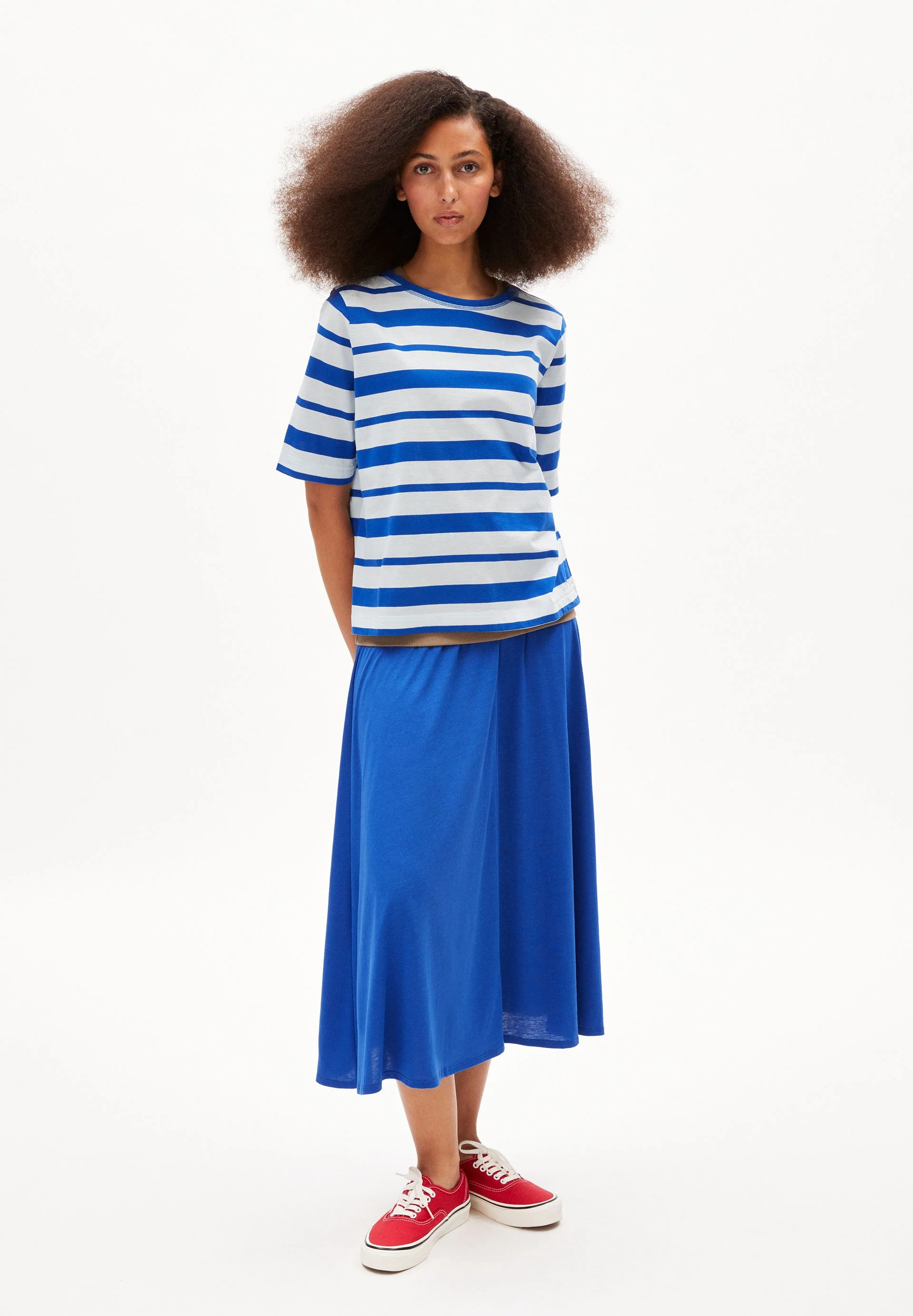 FINIAA BLOCK STRIPES | dynamo blue-oatmilk - Image 5