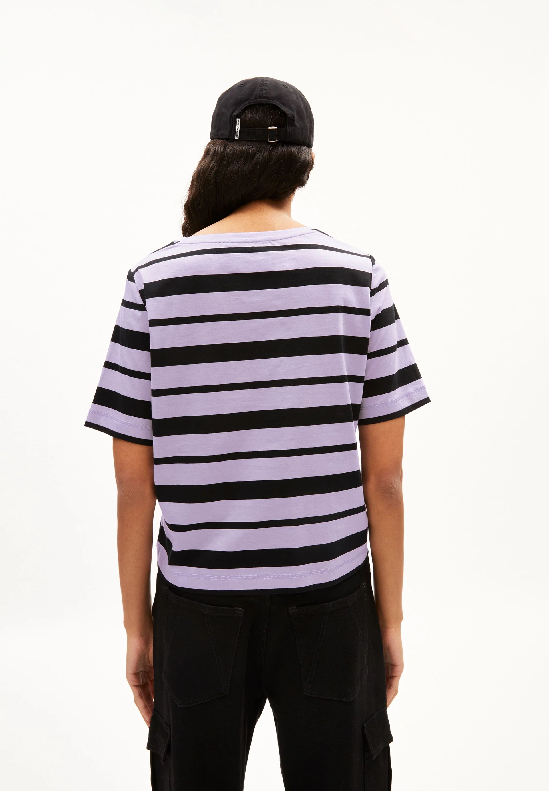 FINIAA BLOCK STRIPES | lavender light-black - Image 2