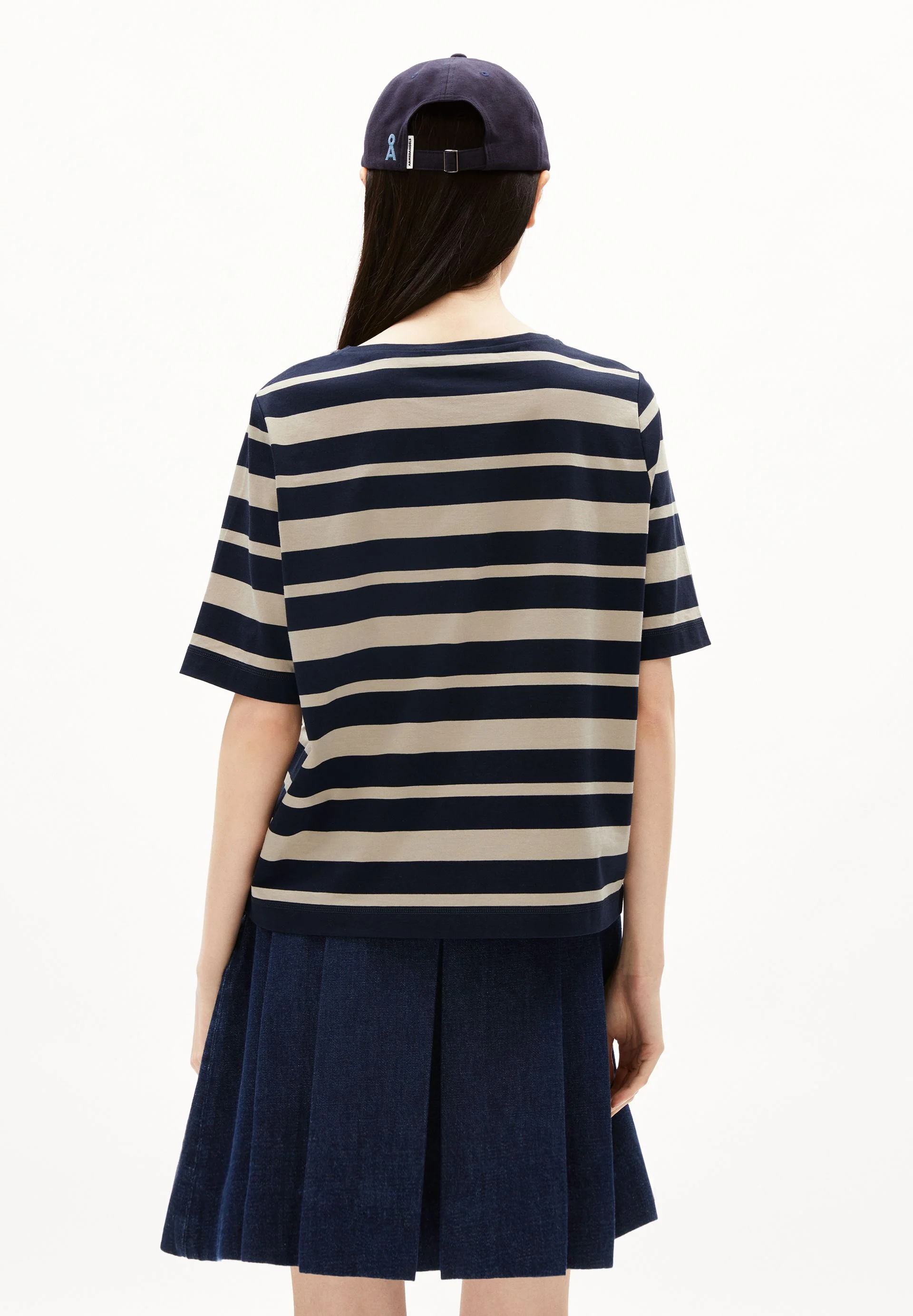 FINIAA BLOCK STRIPES | night sky-sand stone - Image 2