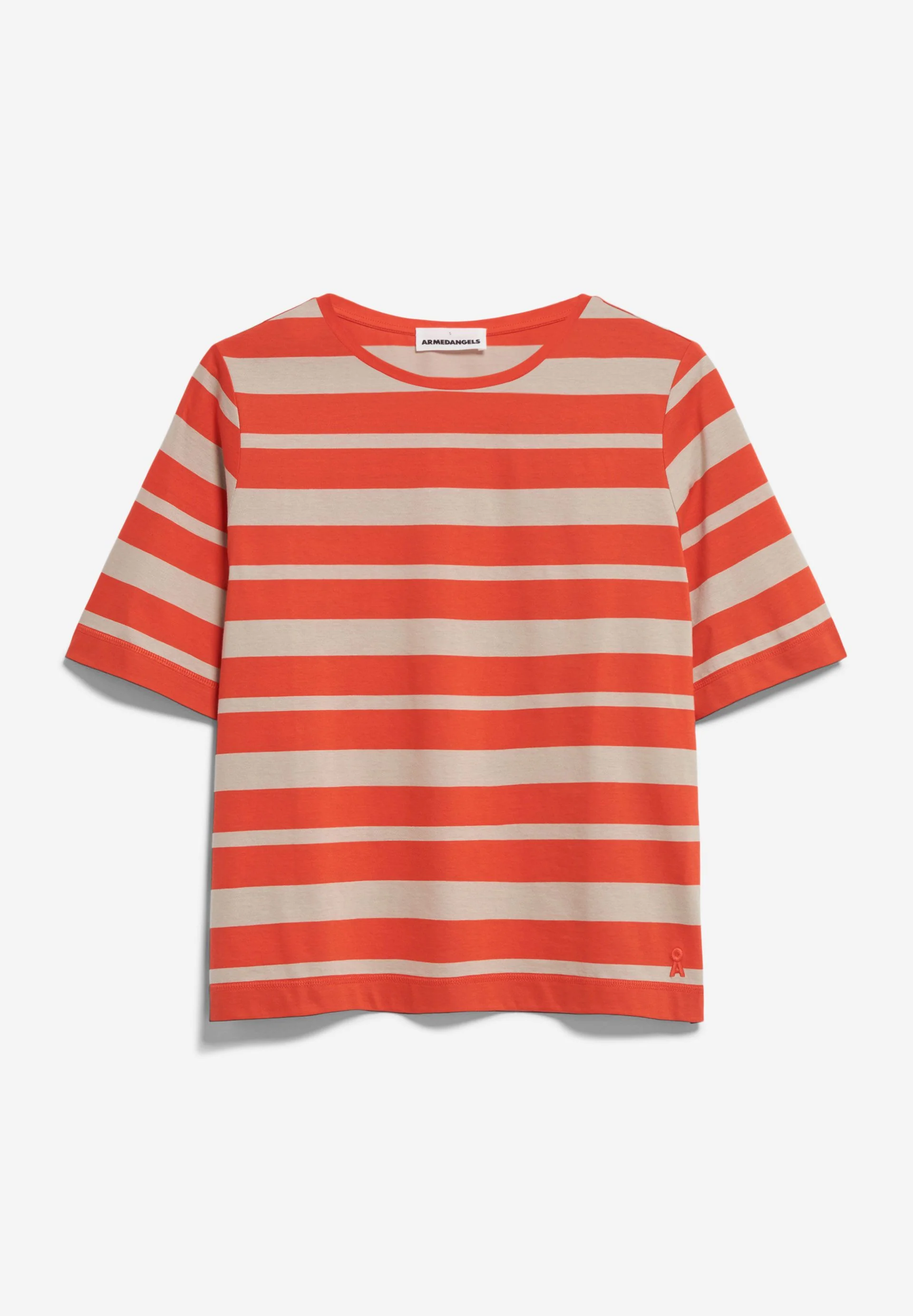FINIAA BLOCK STRIPES | poppy red-sandstone - Image 6