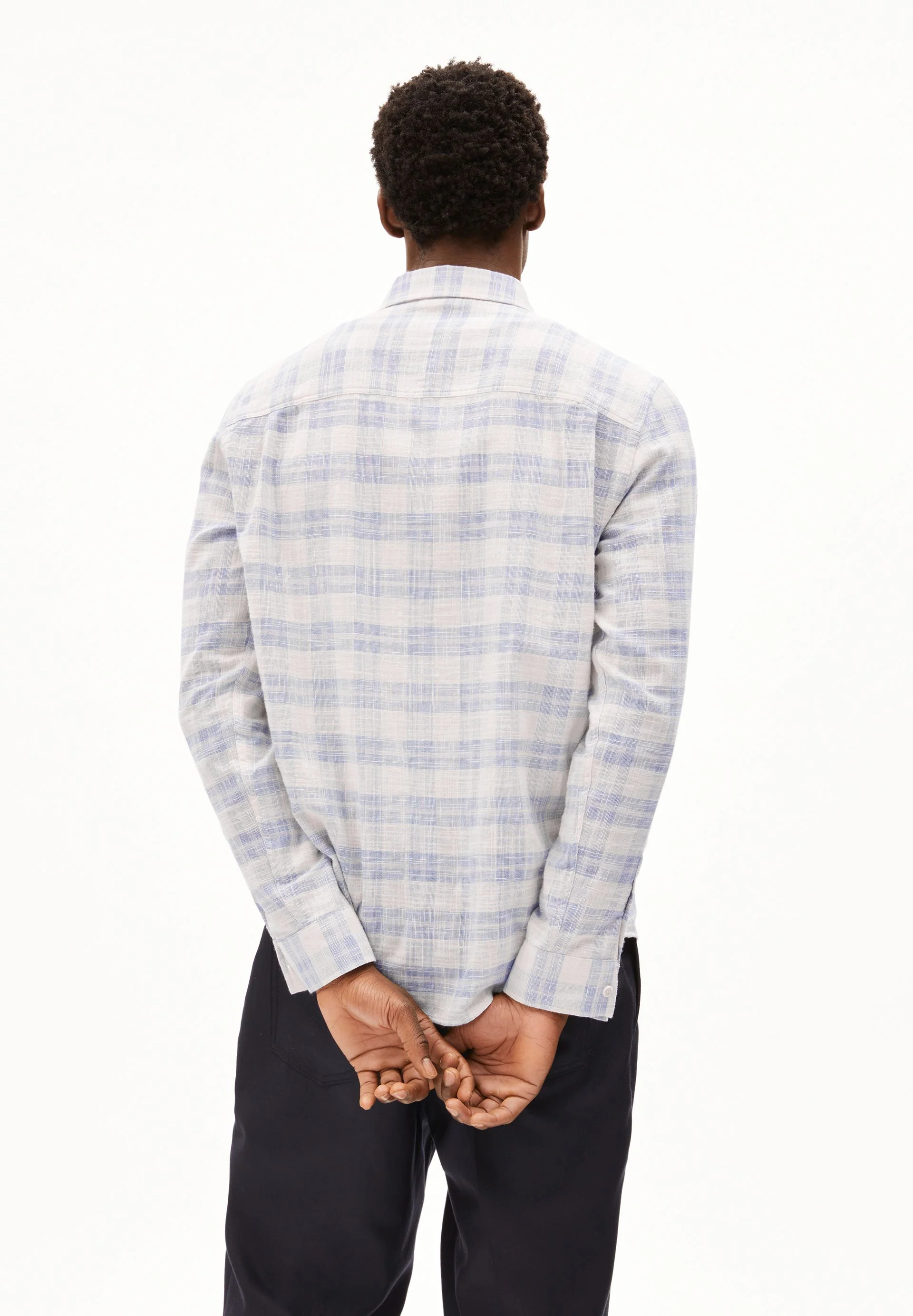 FLAAVIEN CHECK | oatmilk-blue wave-soft lilac - Image 2