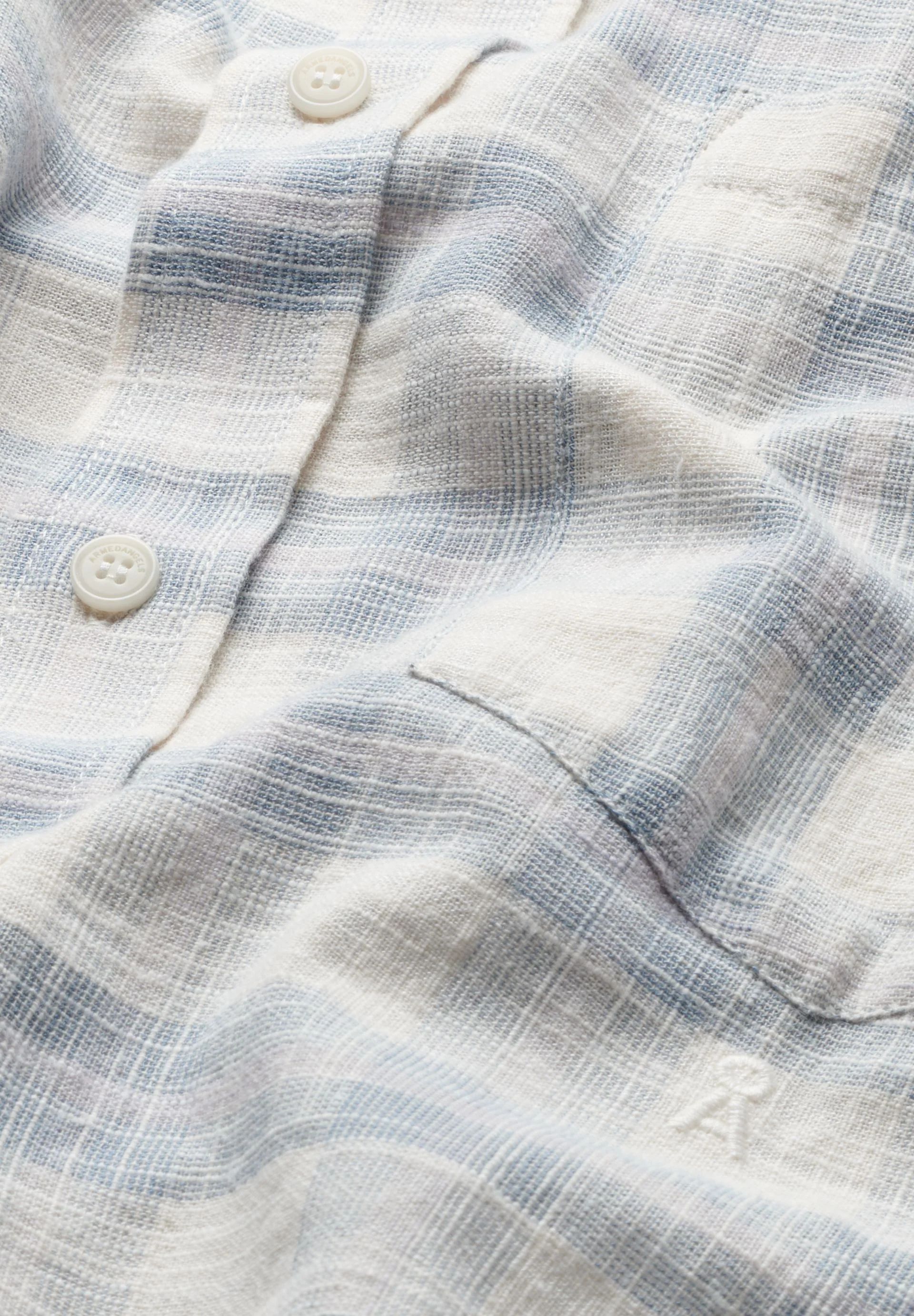 FLAAVIEN CHECK | oatmilk-blue wave-soft lilac - Image 6