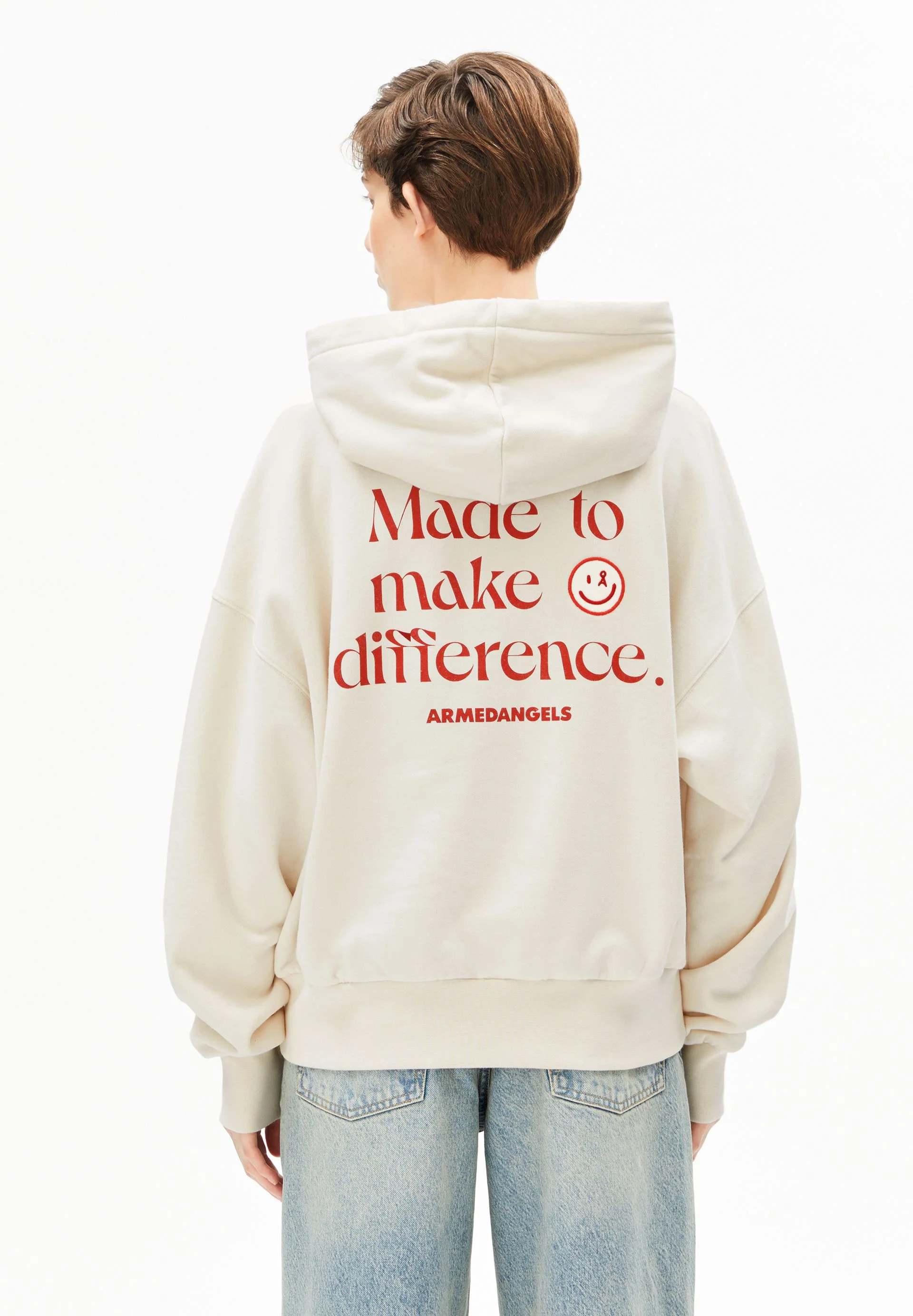 FRANCISARAA DIFFERENCE SWEATHOODIE | undyed - Image 2