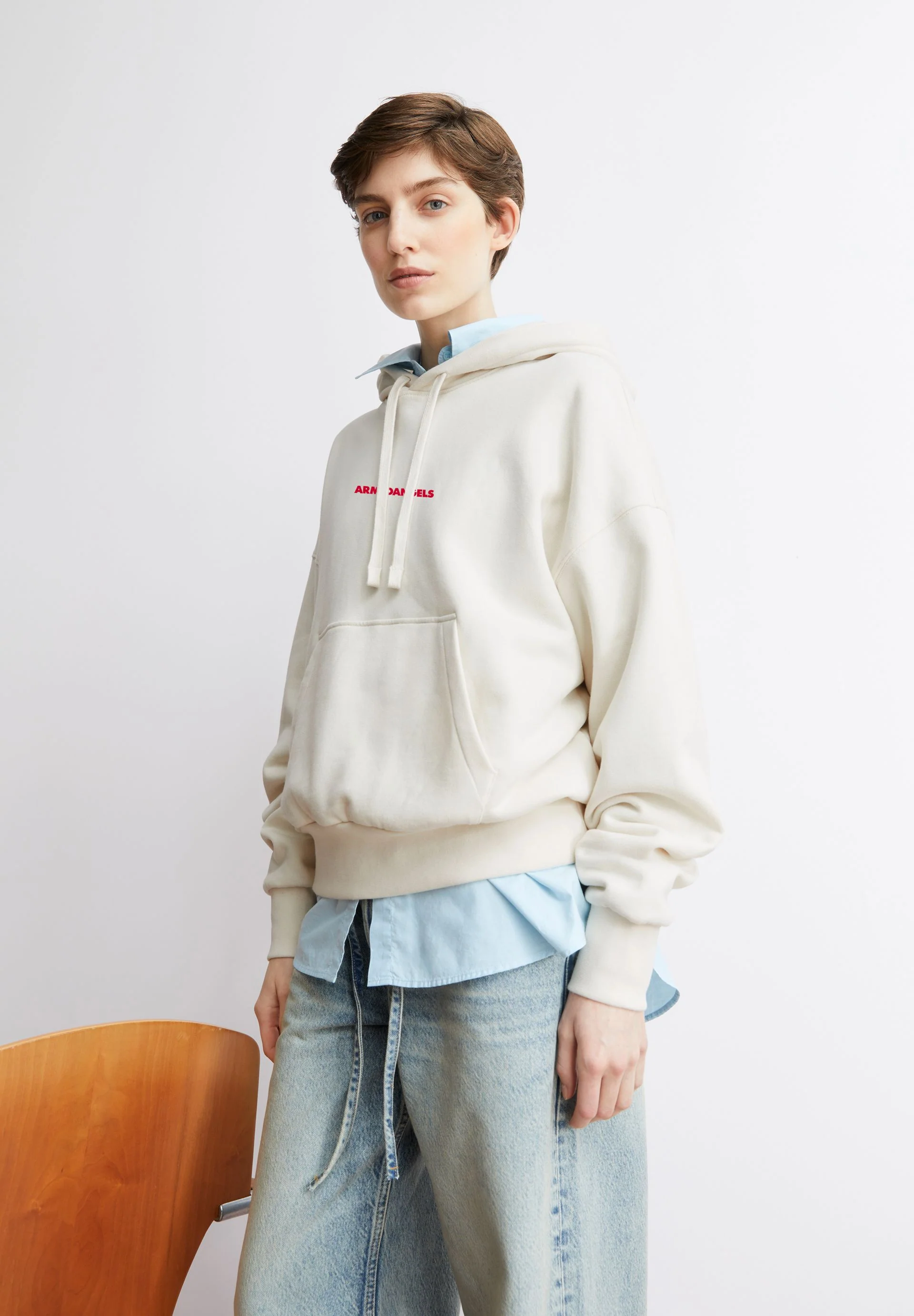 FRANCISARAA DIFFERENCE SWEATHOODIE | undyed - Image 4