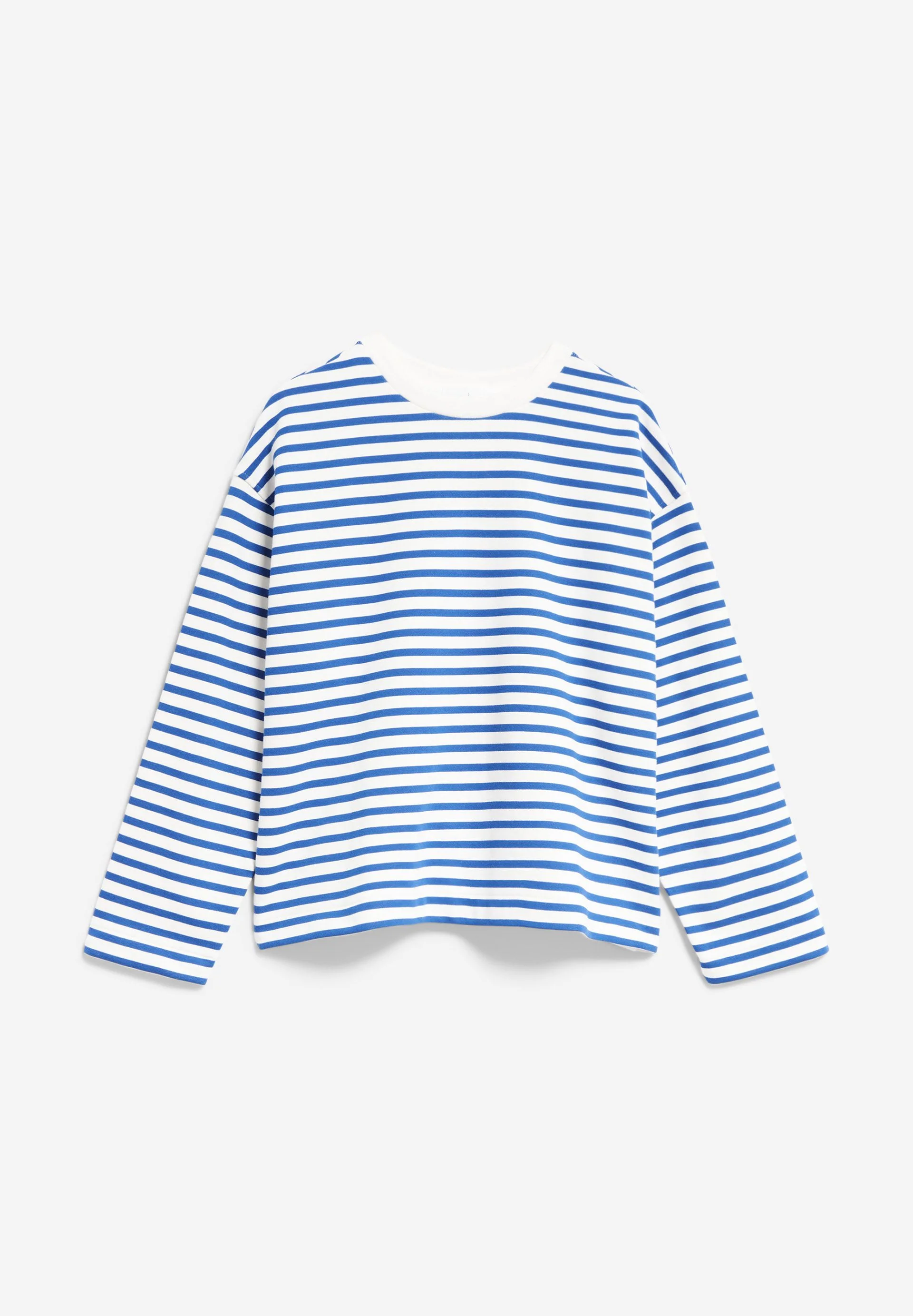 FRANKAA MAARLEN GESTREIFTES SWEATSHIRT | dynamo blue-undyed - Image 6