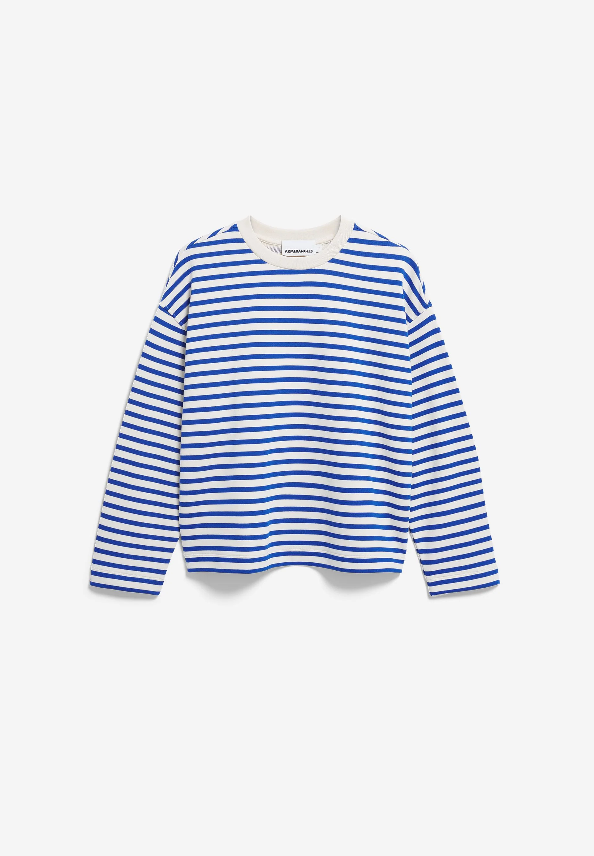 FRANKAA MAARLEN GESTREIFTES SWEATSHIRT | undyed-dynamo blue - Image 6