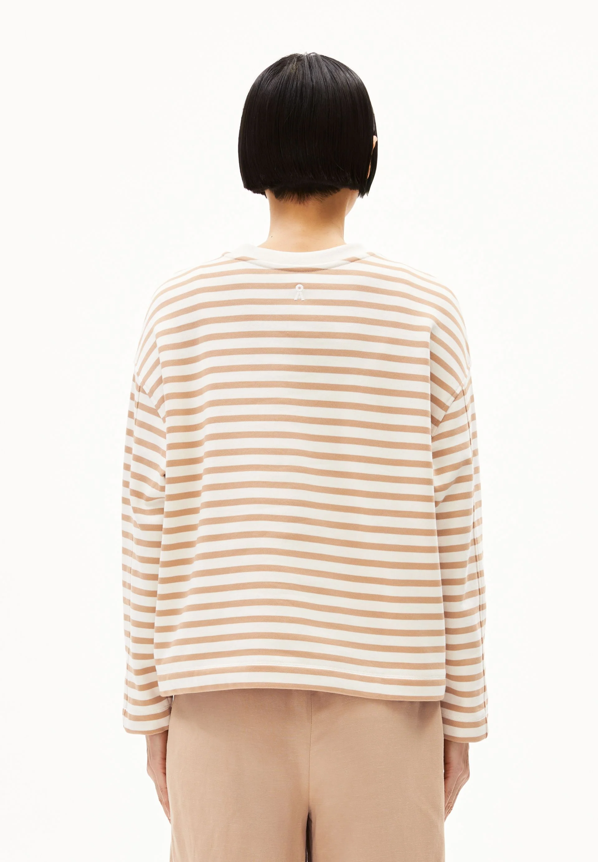 FRANKAA MAARLEN GESTREIFTES SWEATSHIRT | undyed-beige blond - Image 2