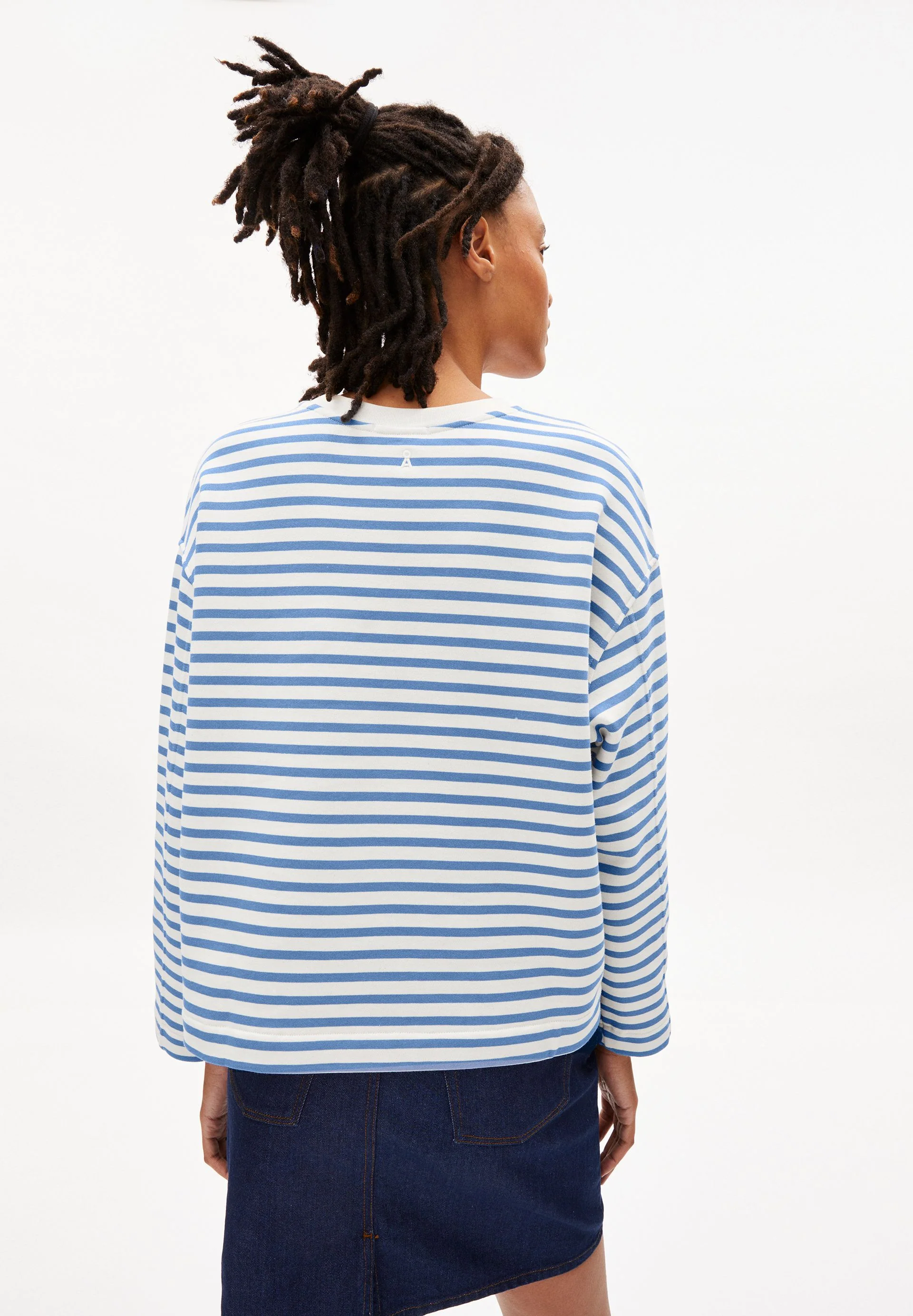 FRANKAA MAARLEN GESTREIFTES SWEATSHIRT | undyed-cloudbusting - Image 2