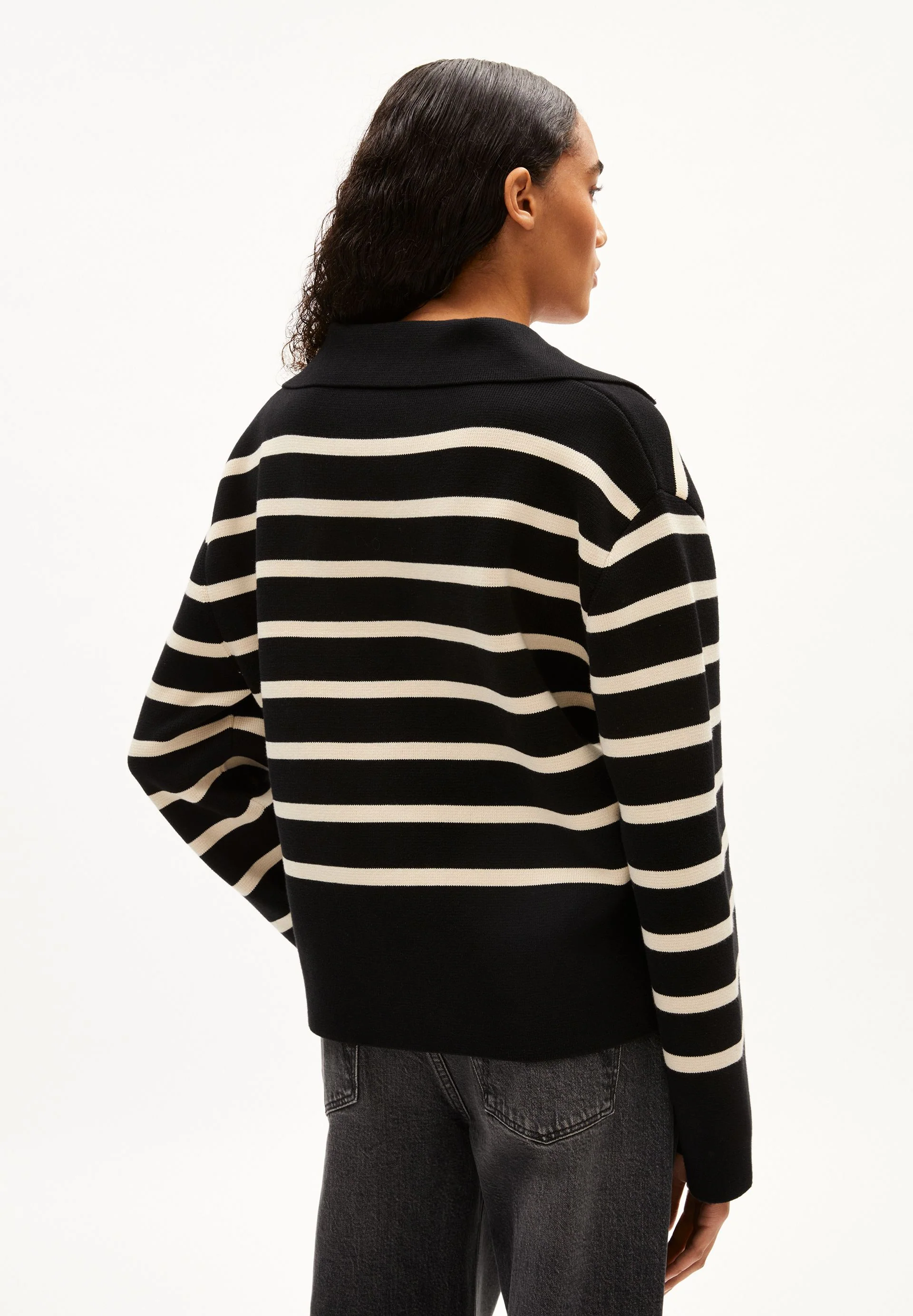 FREJIAAS STRIPES | black-oatmilk - Image 2