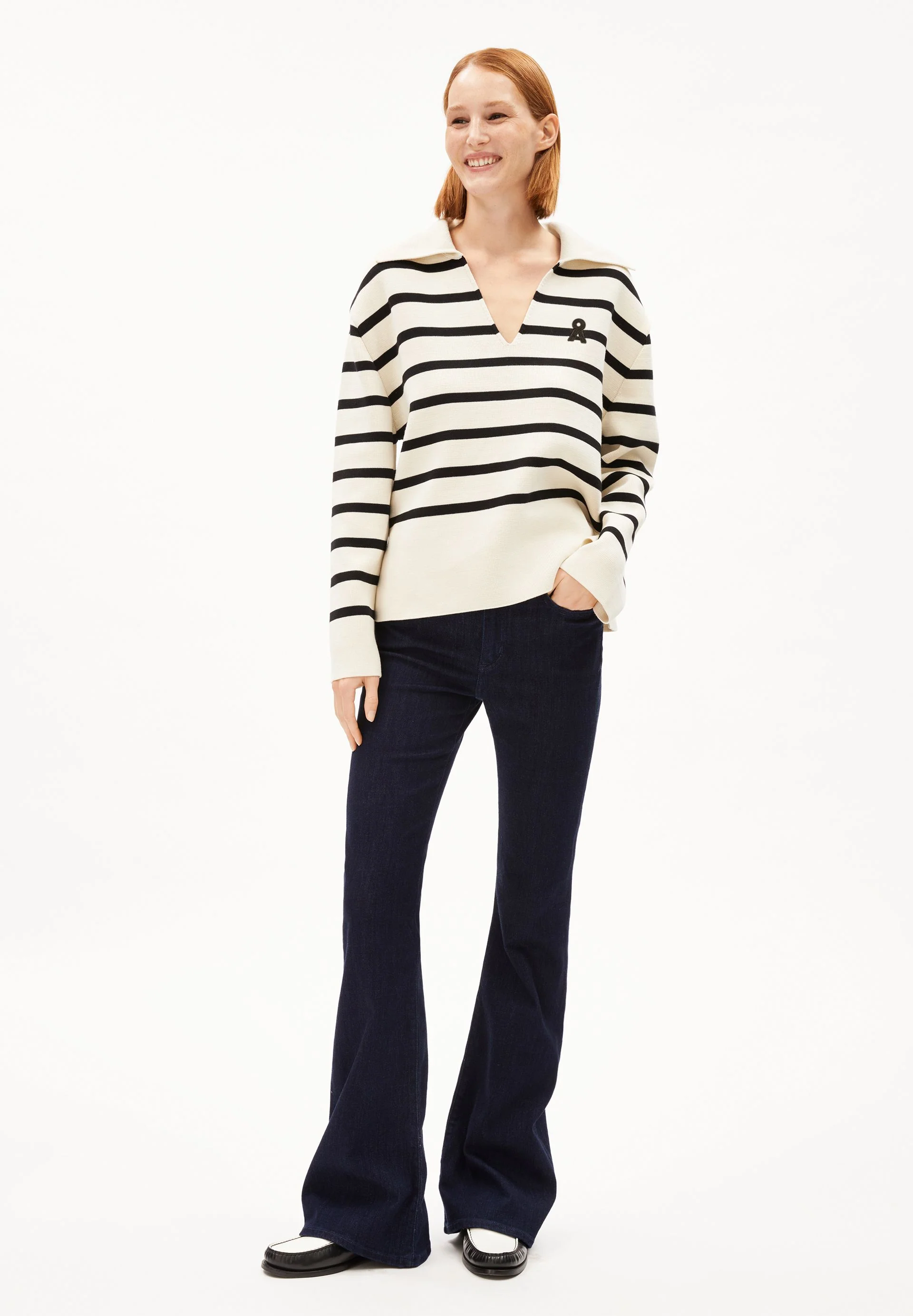 FREJIAAS STRIPES | oatmilk-black - Image 5