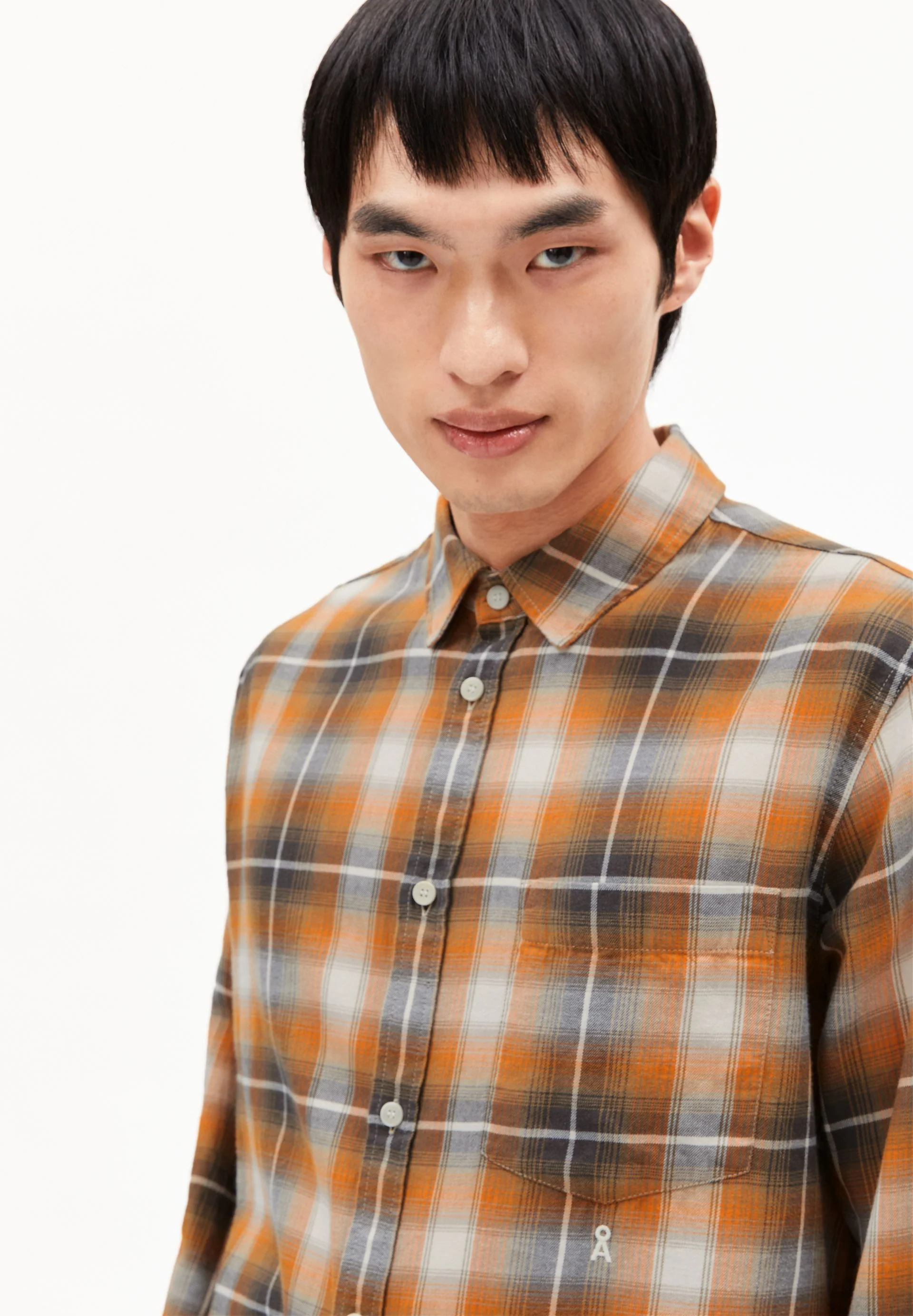GALAANTES LANGARMHEMD | dark pine - Image 3