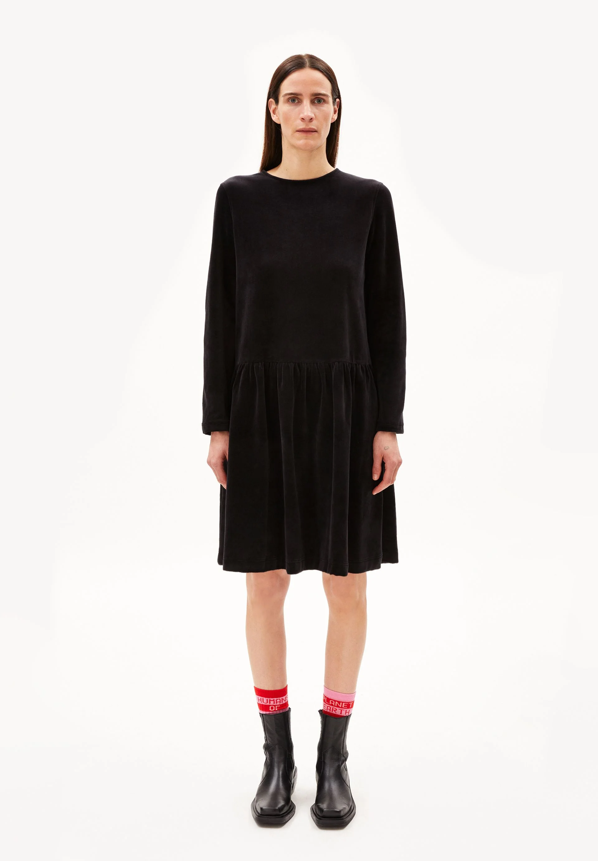 GESAA LOU VELVET | black - Image 5